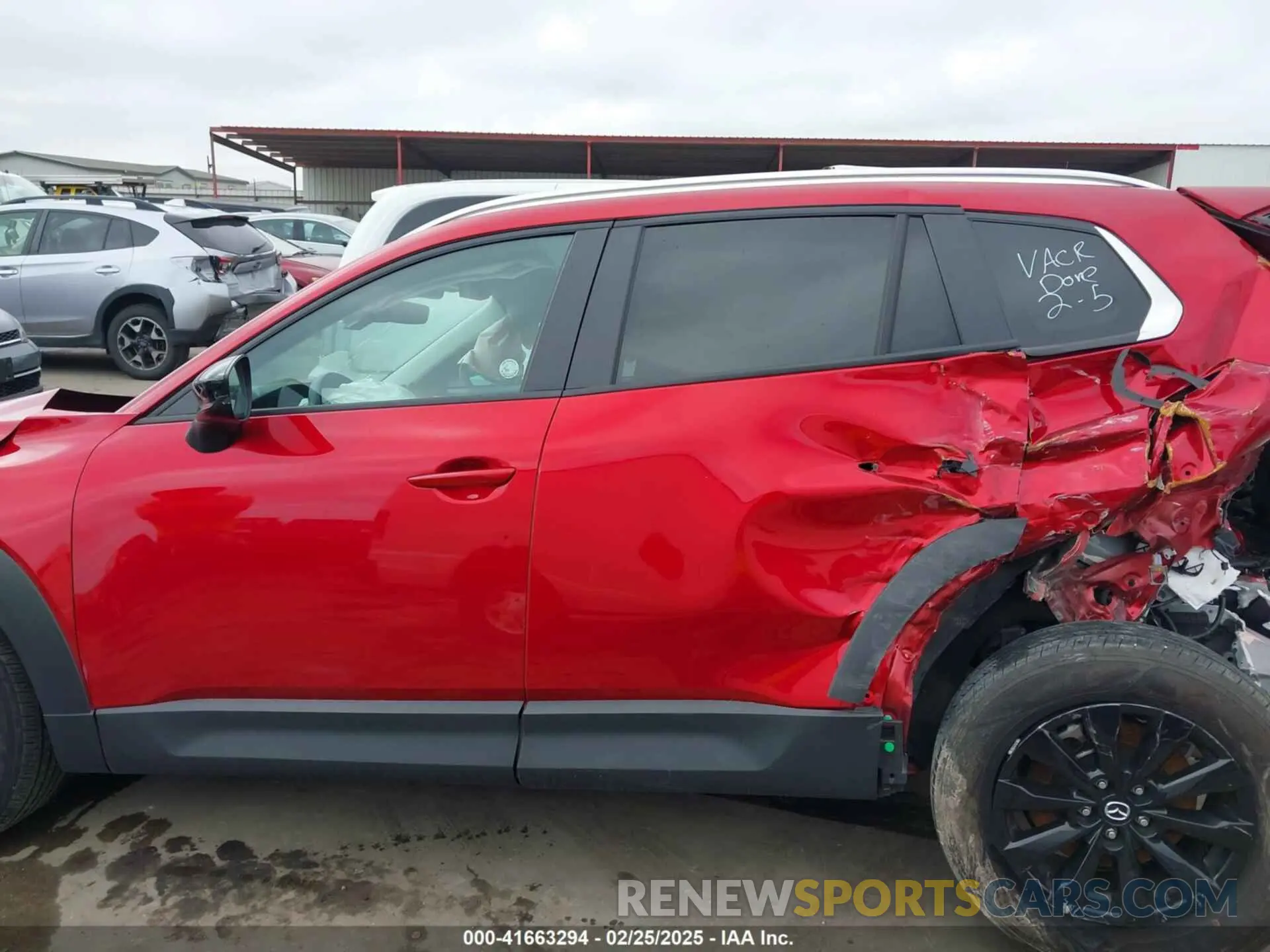 14 Photograph of a damaged car 7MMVABBM6RN175805 MAZDA CX-50 2024