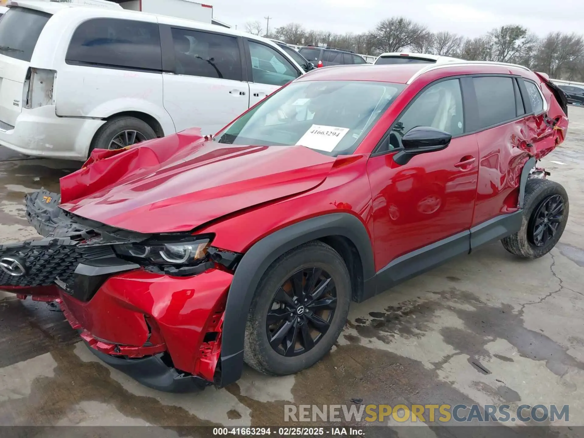 2 Photograph of a damaged car 7MMVABBM6RN175805 MAZDA CX-50 2024