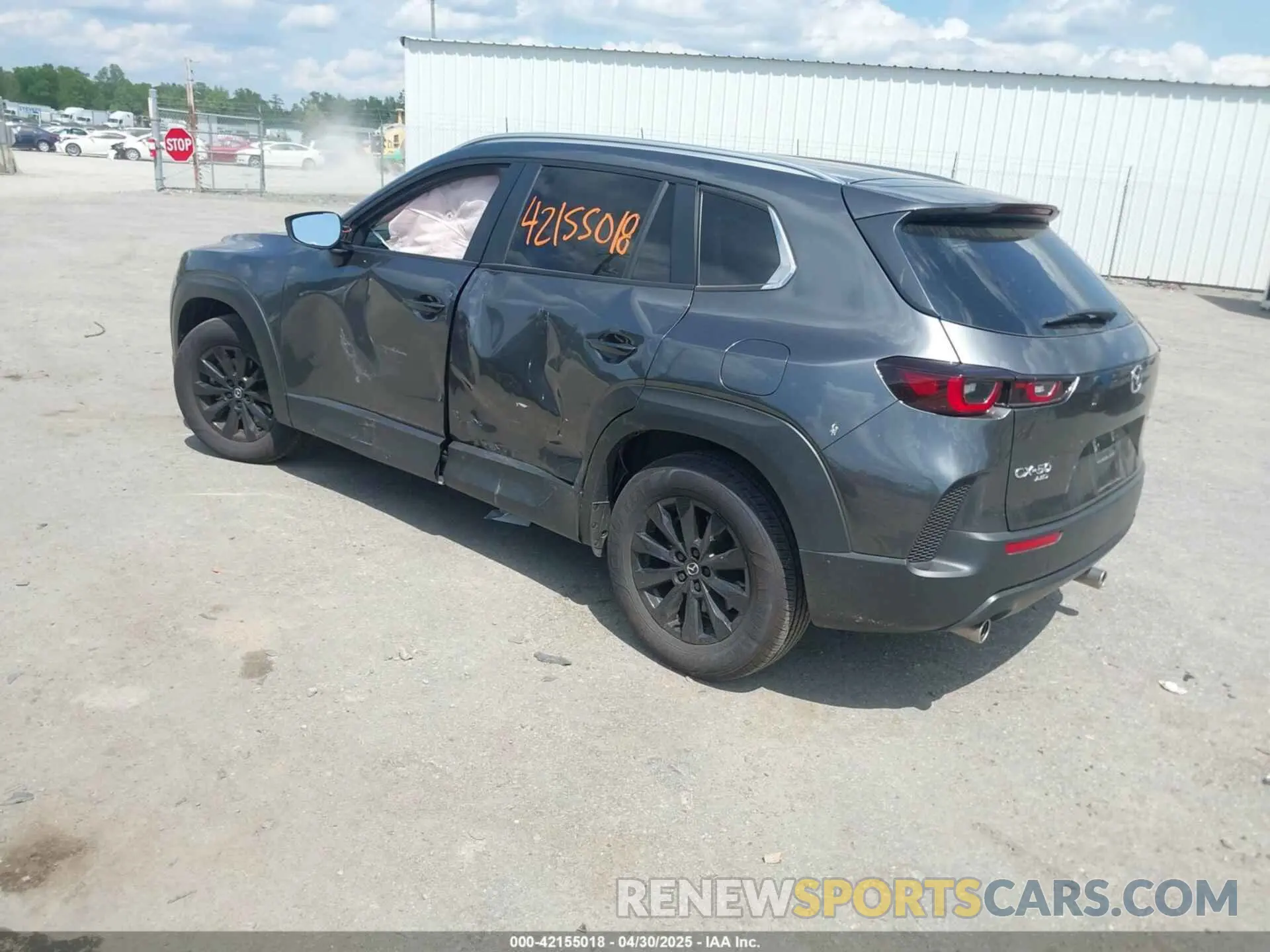 3 Photograph of a damaged car 7MMVABBM6RN226252 MAZDA CX-50 2024