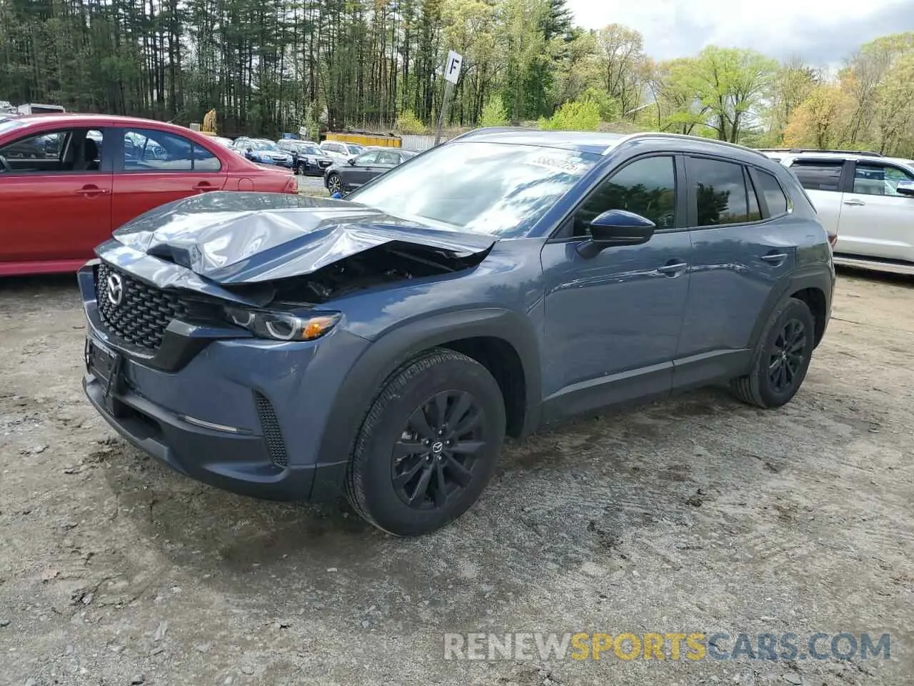 1 Photograph of a damaged car 7MMVABBM6RN243035 MAZDA CX-50 2024