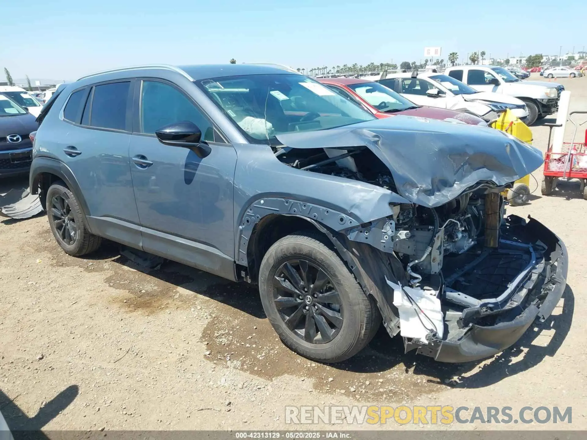 1 Photograph of a damaged car 7MMVABBM7RN165817 MAZDA CX-50 2024