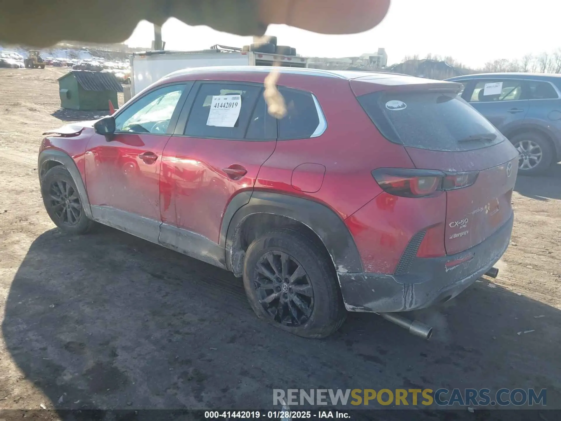 3 Photograph of a damaged car 7MMVABBM7RN169043 MAZDA CX-50 2024