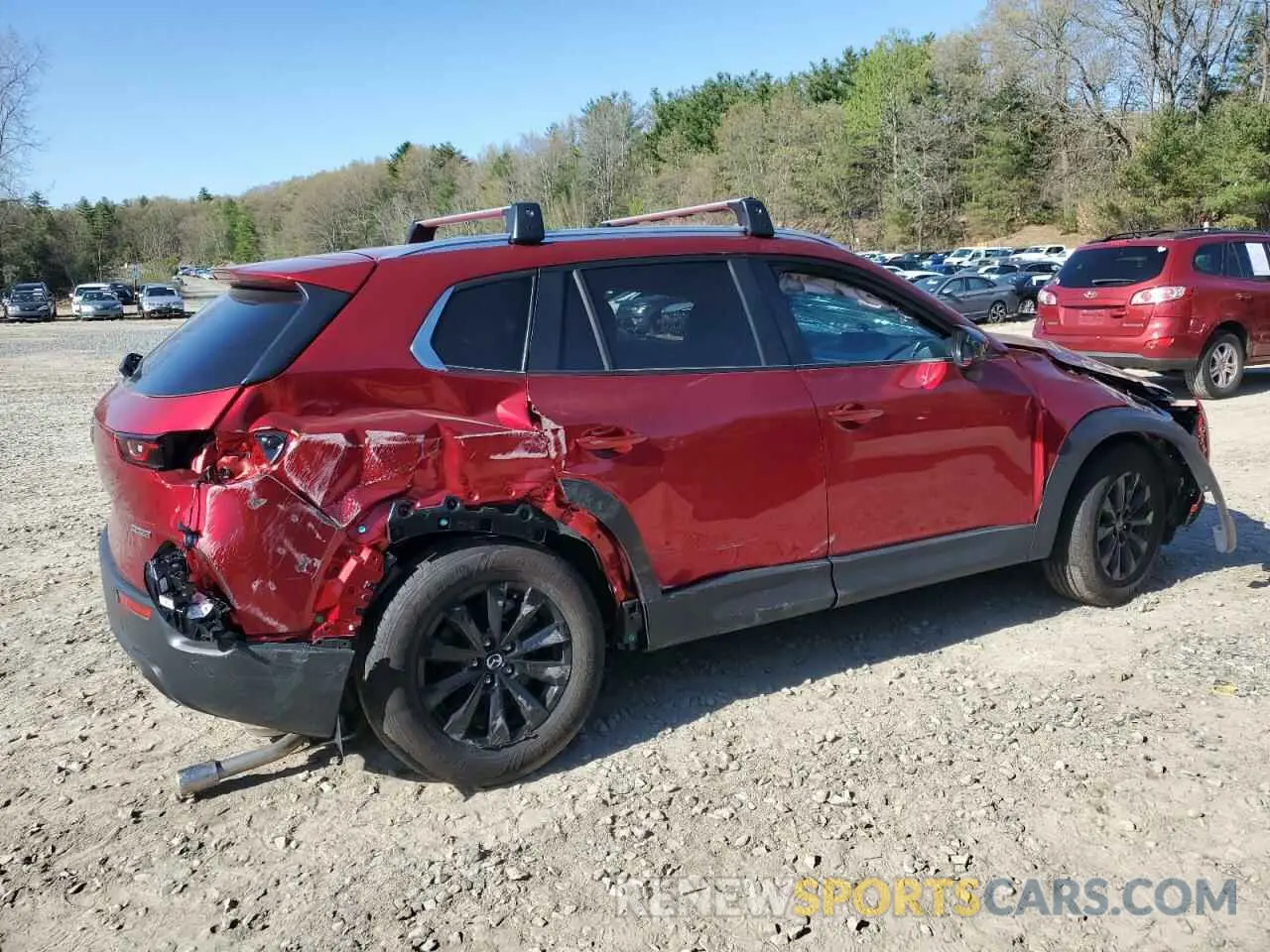 3 Photograph of a damaged car 7MMVABBM7RN235672 MAZDA CX-50 2024