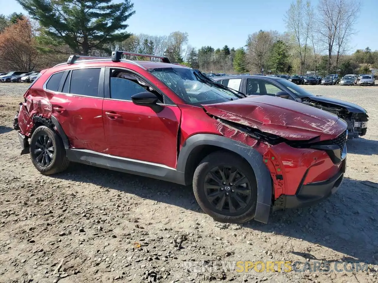 4 Photograph of a damaged car 7MMVABBM7RN235672 MAZDA CX-50 2024