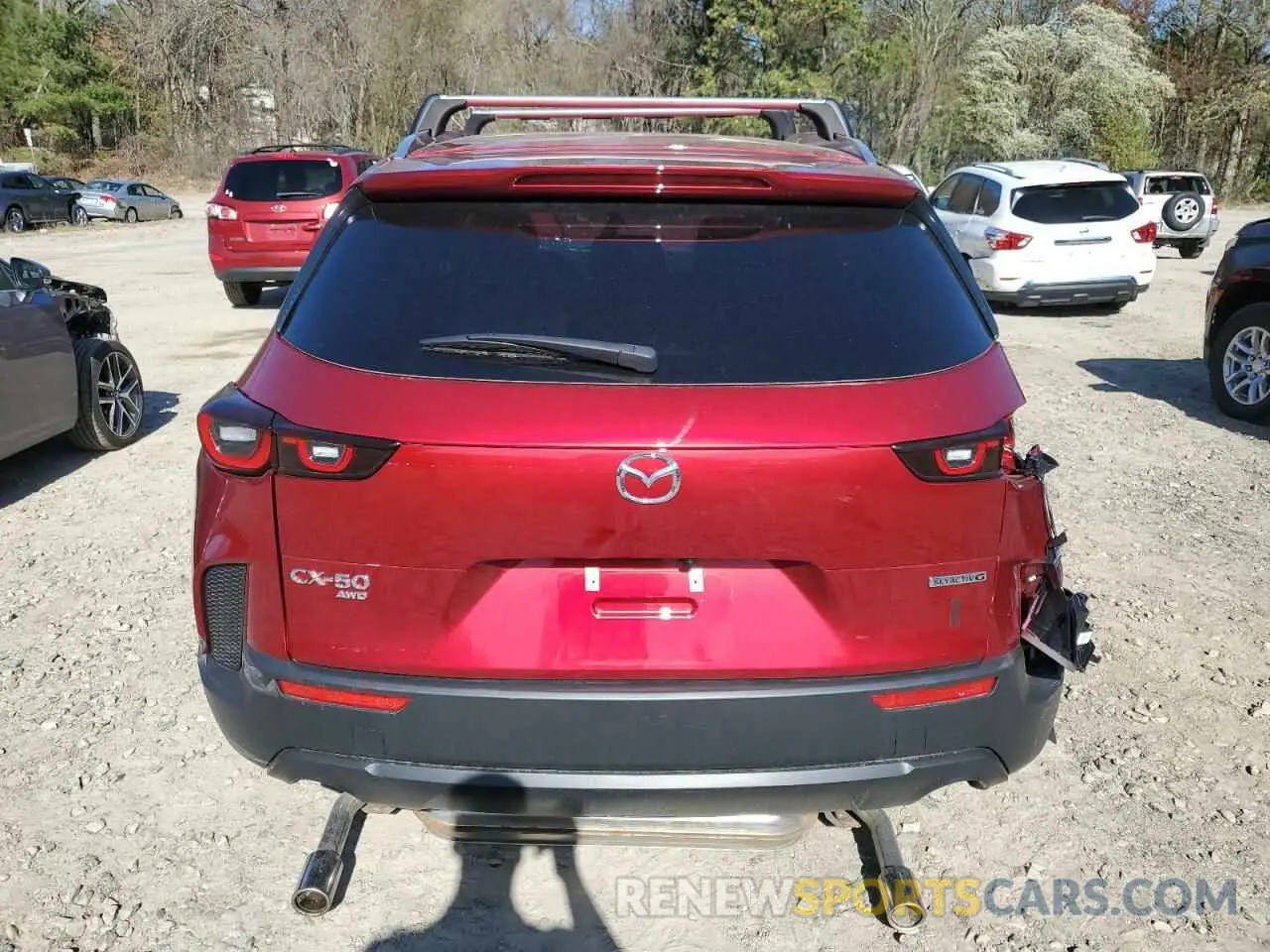6 Photograph of a damaged car 7MMVABBM7RN235672 MAZDA CX-50 2024