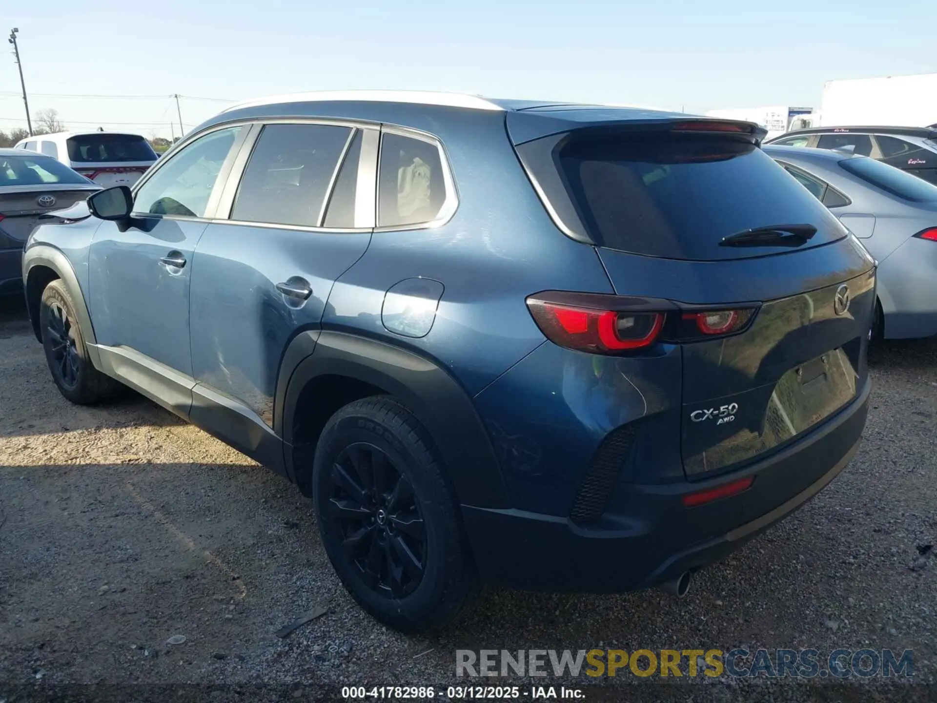 3 Photograph of a damaged car 7MMVABBM8RN179595 MAZDA CX-50 2024