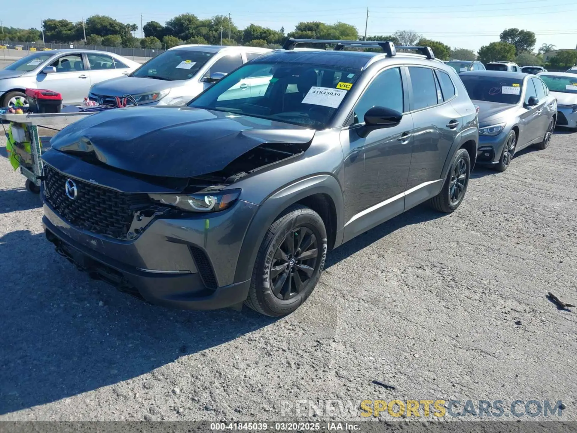 2 Photograph of a damaged car 7MMVABBM8RN215110 MAZDA CX-50 2024