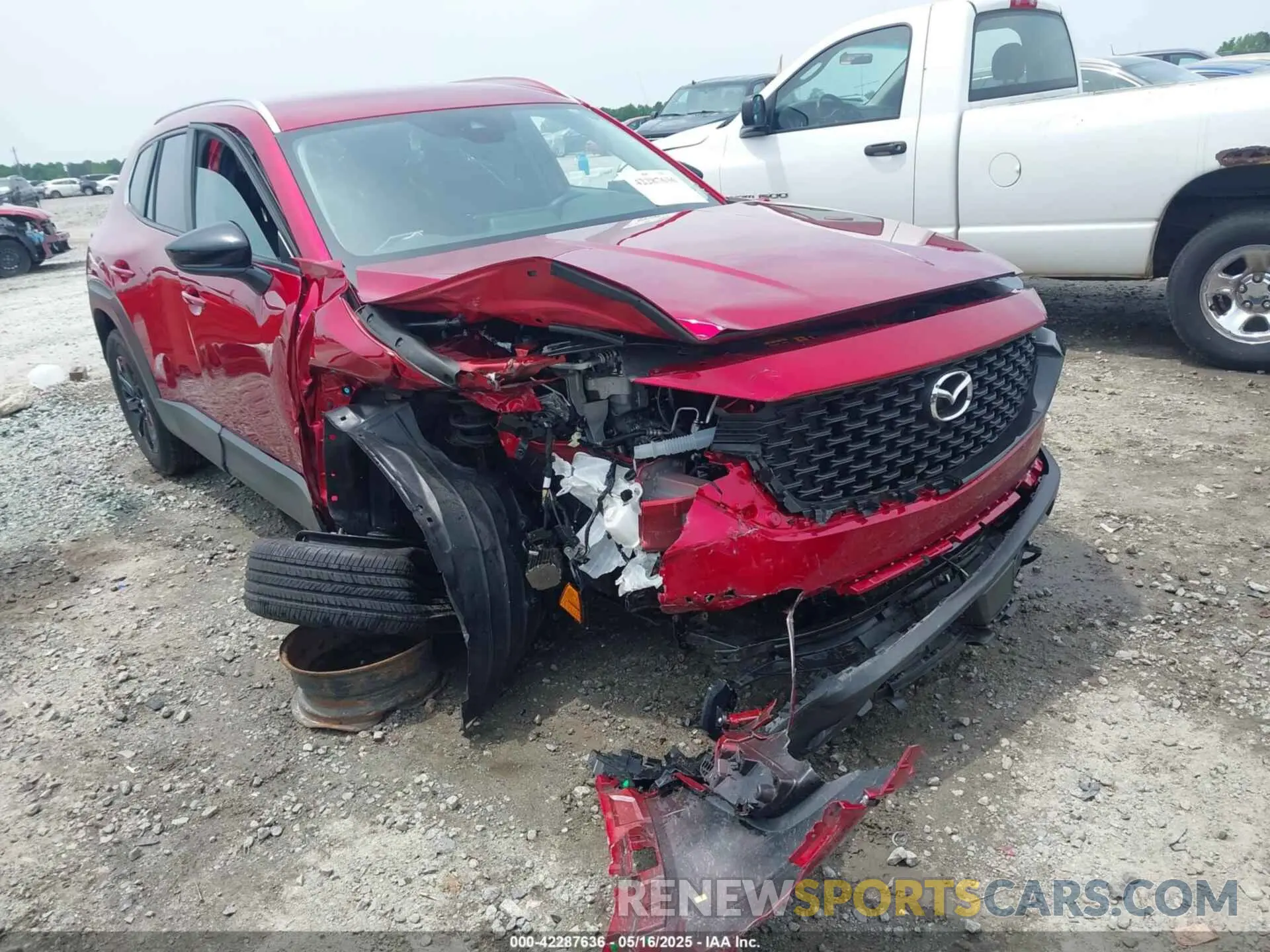 1 Photograph of a damaged car 7MMVABBM9RN205024 MAZDA CX-50 2024