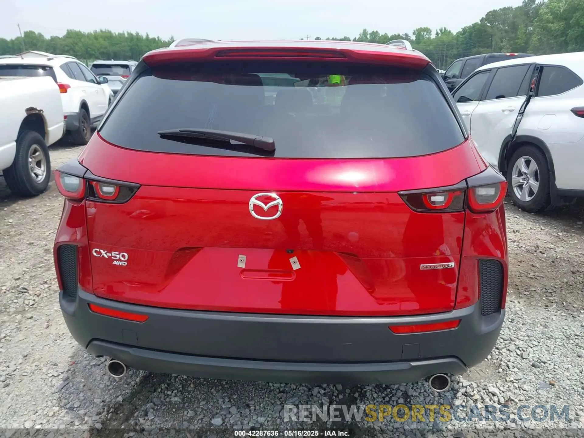 15 Photograph of a damaged car 7MMVABBM9RN205024 MAZDA CX-50 2024