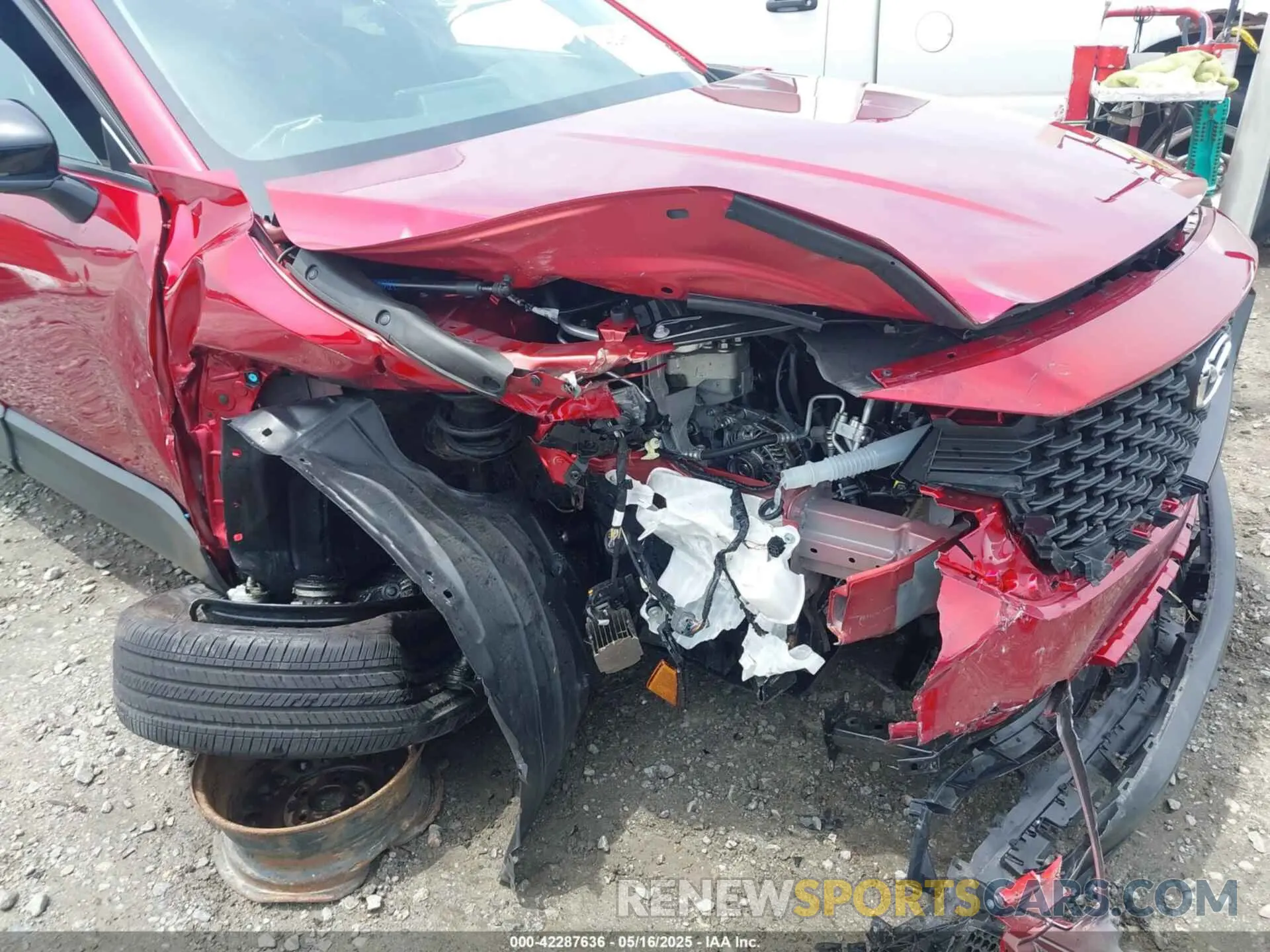 17 Photograph of a damaged car 7MMVABBM9RN205024 MAZDA CX-50 2024