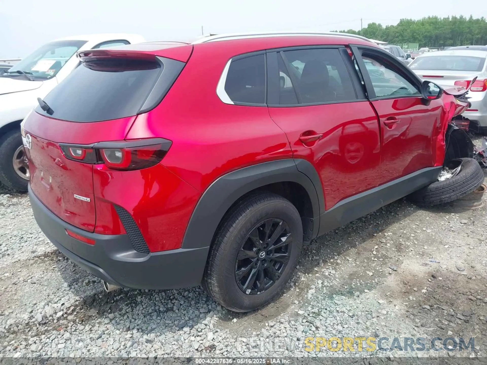 4 Photograph of a damaged car 7MMVABBM9RN205024 MAZDA CX-50 2024