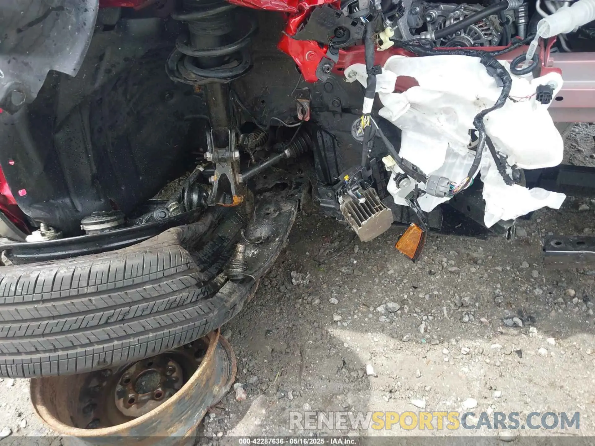 6 Photograph of a damaged car 7MMVABBM9RN205024 MAZDA CX-50 2024