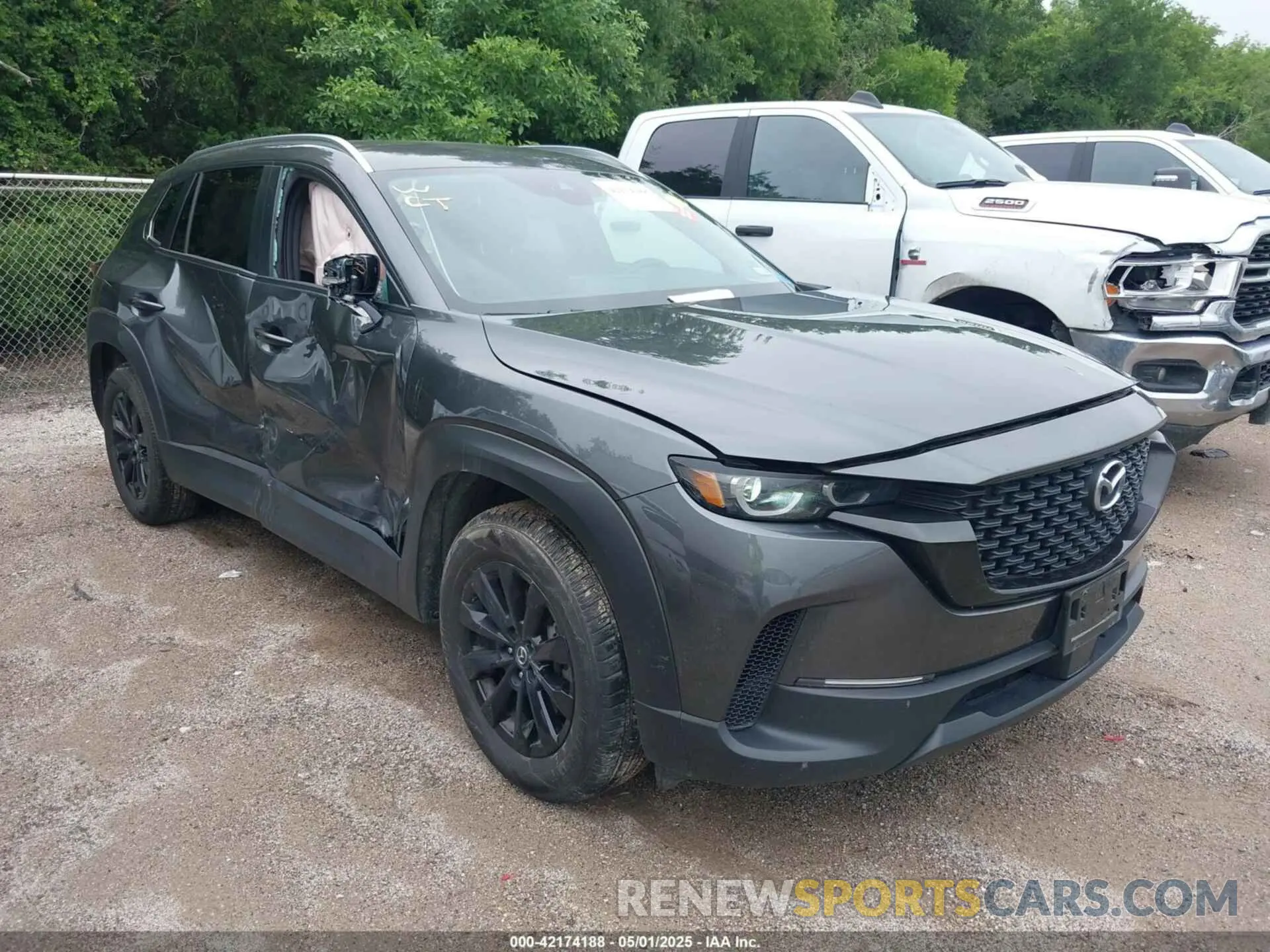 1 Photograph of a damaged car 7MMVABBMXRN183342 MAZDA CX-50 2024
