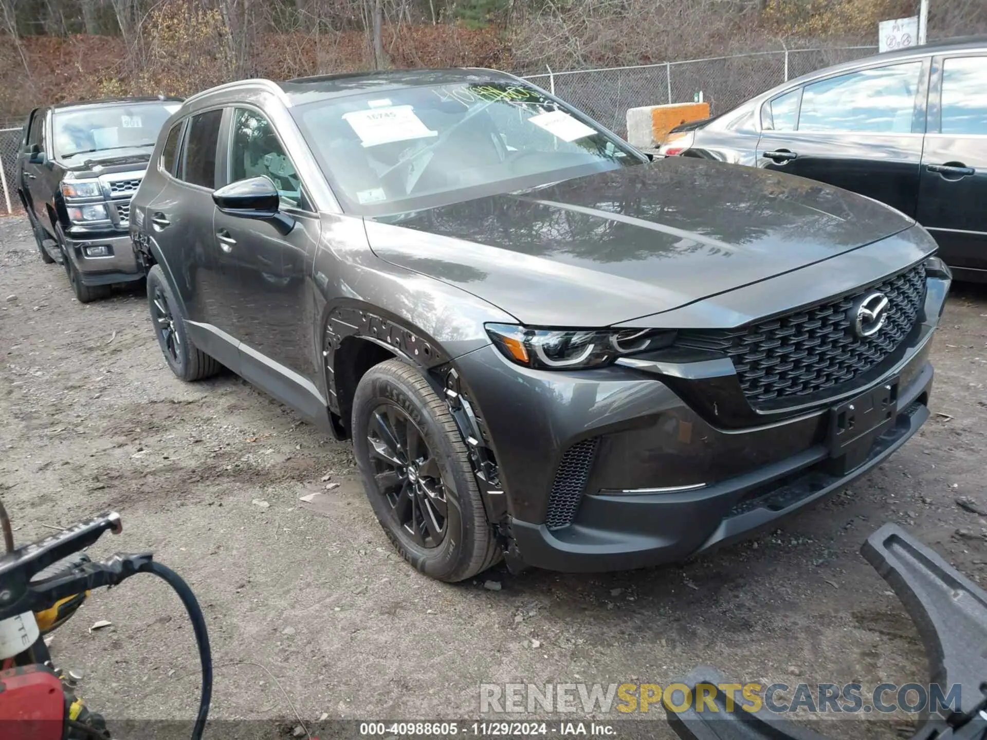 1 Photograph of a damaged car 7MMVABDM0RN239303 MAZDA CX-50 2024