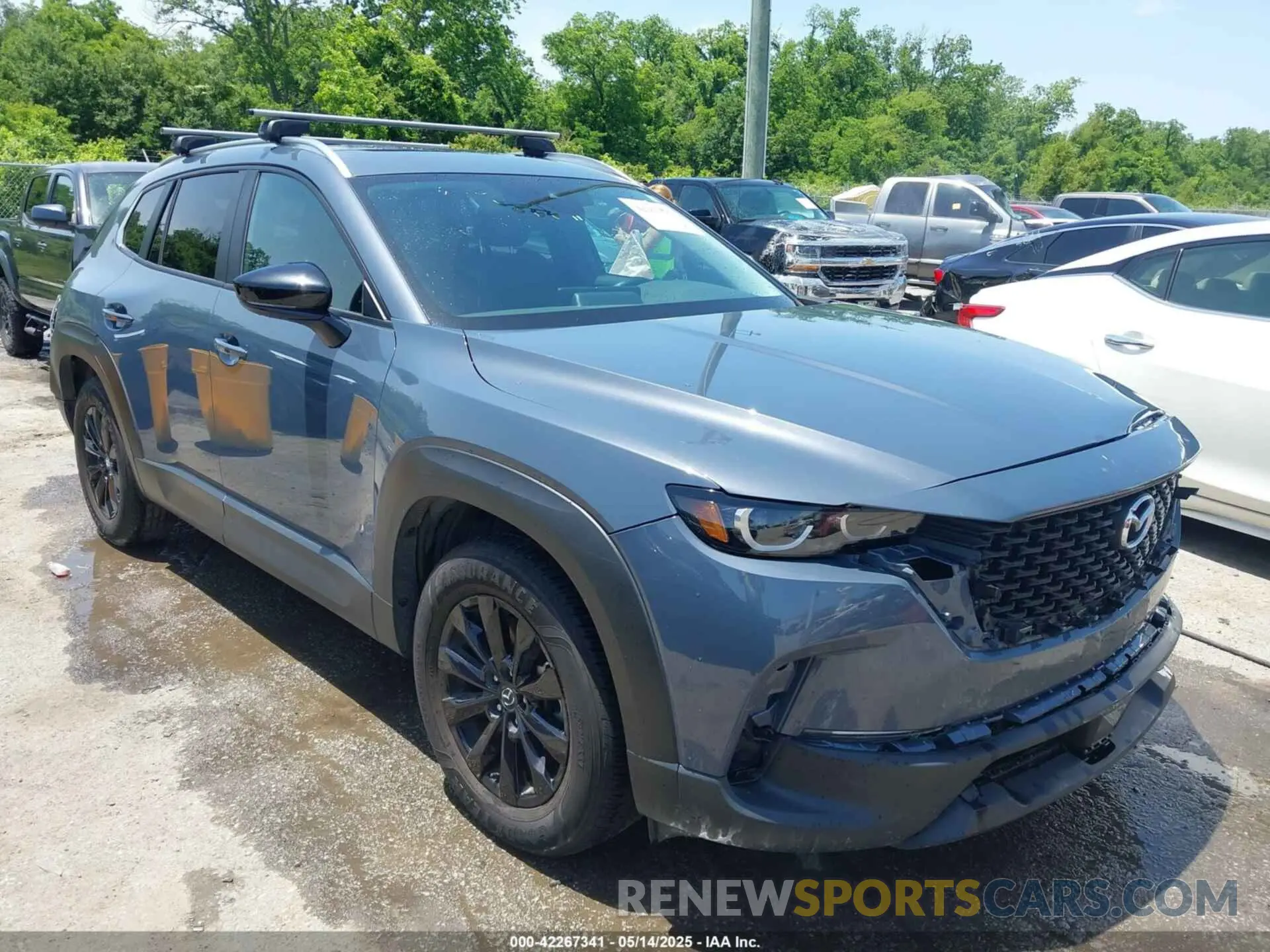 1 Photograph of a damaged car 7MMVABDM3RN196530 MAZDA CX-50 2024