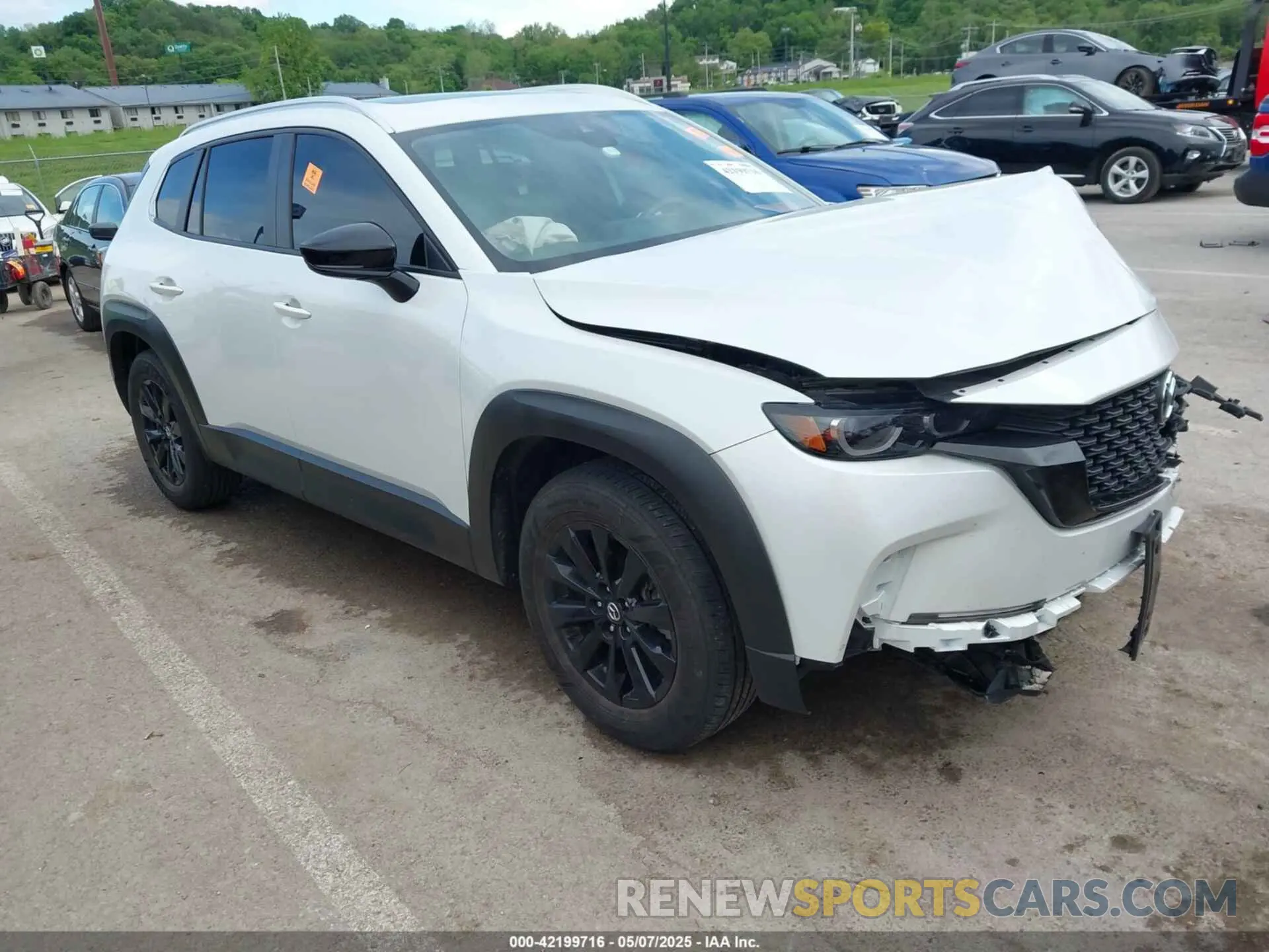 1 Photograph of a damaged car 7MMVABDM5RN191698 MAZDA CX-50 2024