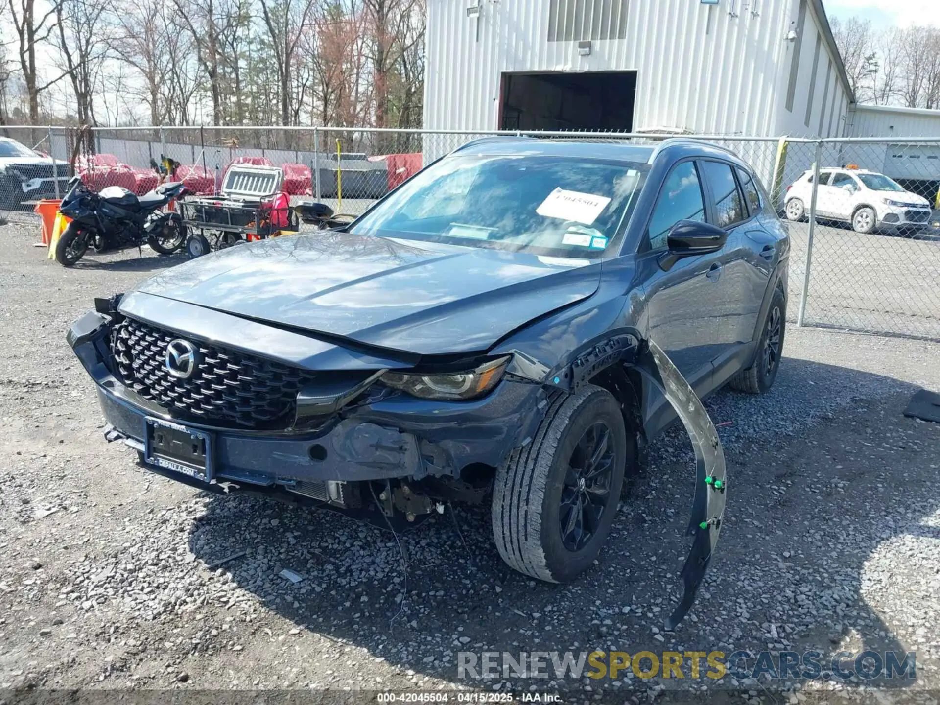 6 Photograph of a damaged car 7MMVABDM5RN204336 MAZDA CX-50 2024
