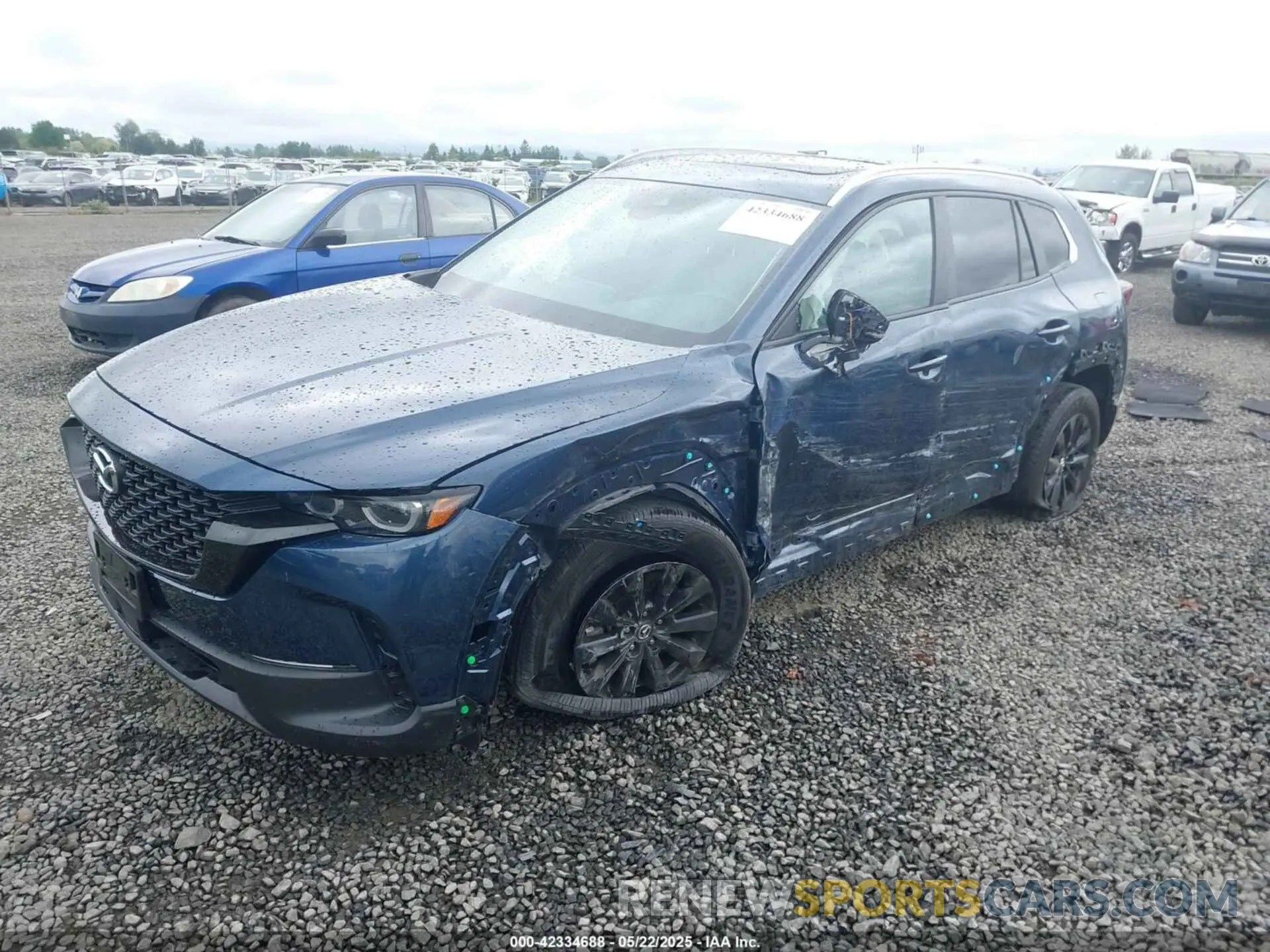 2 Photograph of a damaged car 7MMVABDM7RN187975 MAZDA CX-50 2024