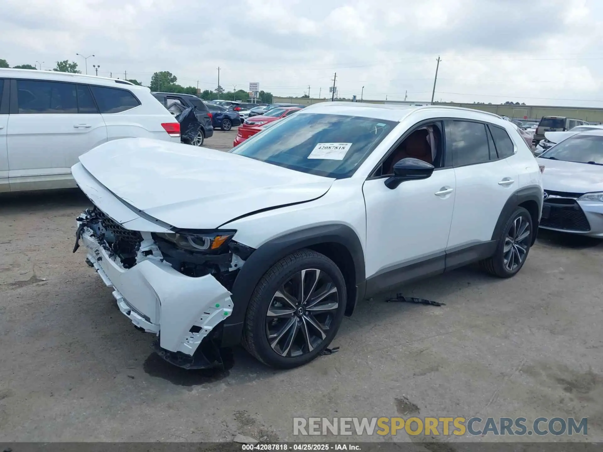2 Photograph of a damaged car 7MMVABDY4RN214648 MAZDA CX-50 2024