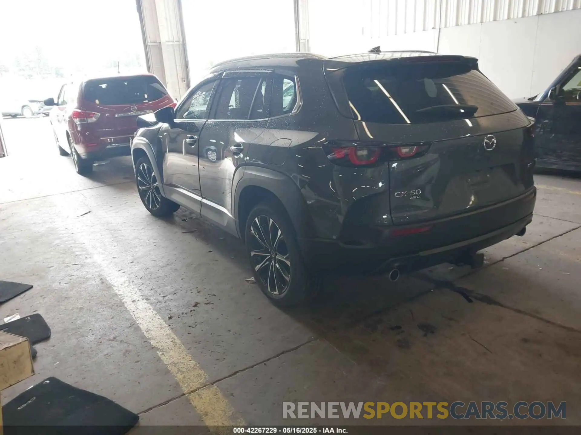 3 Photograph of a damaged car 7MMVABEM7RN194987 MAZDA CX-50 2024