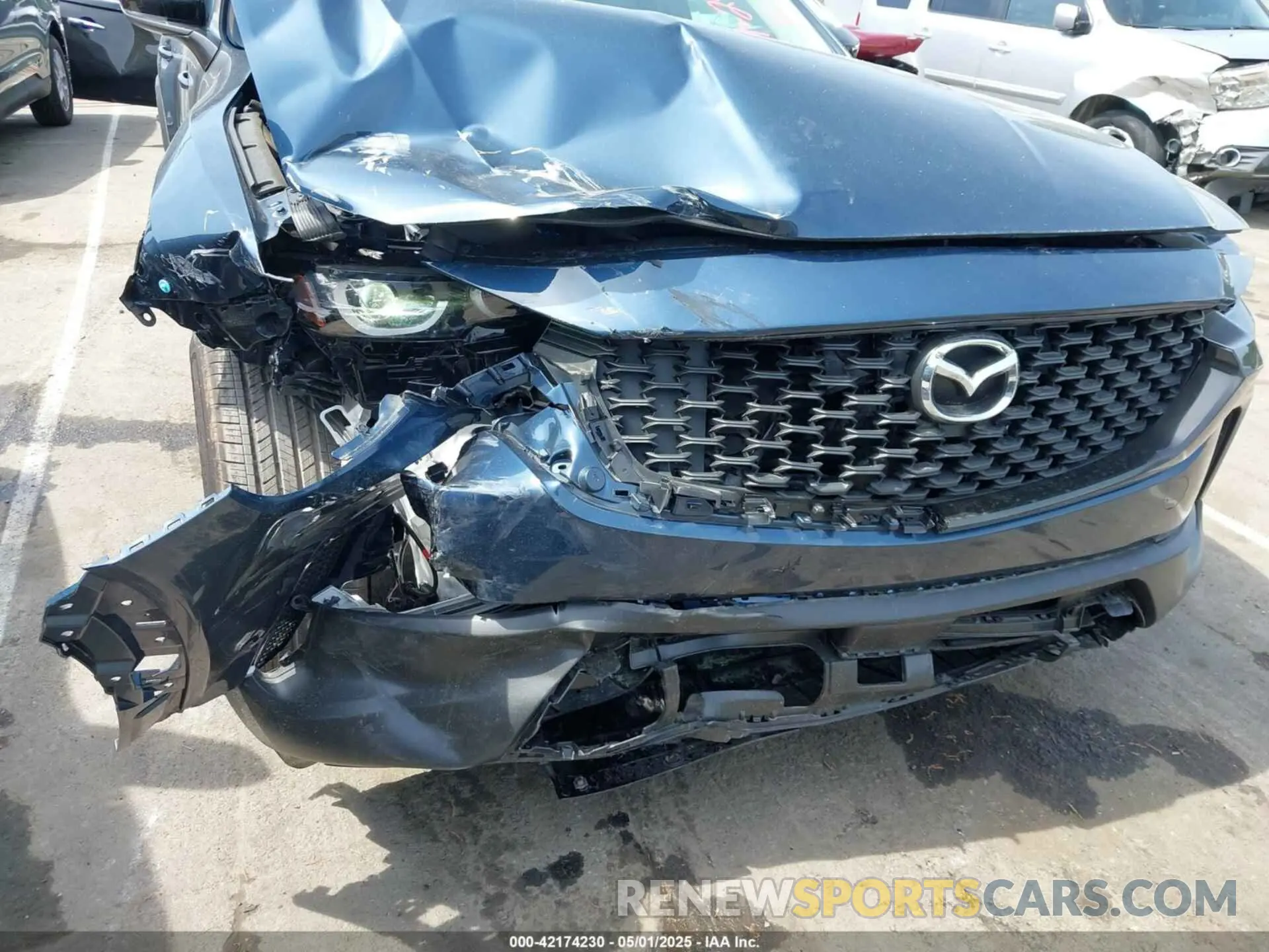 6 Photograph of a damaged car 7MMVABBM1SN346708 MAZDA CX-50 2025