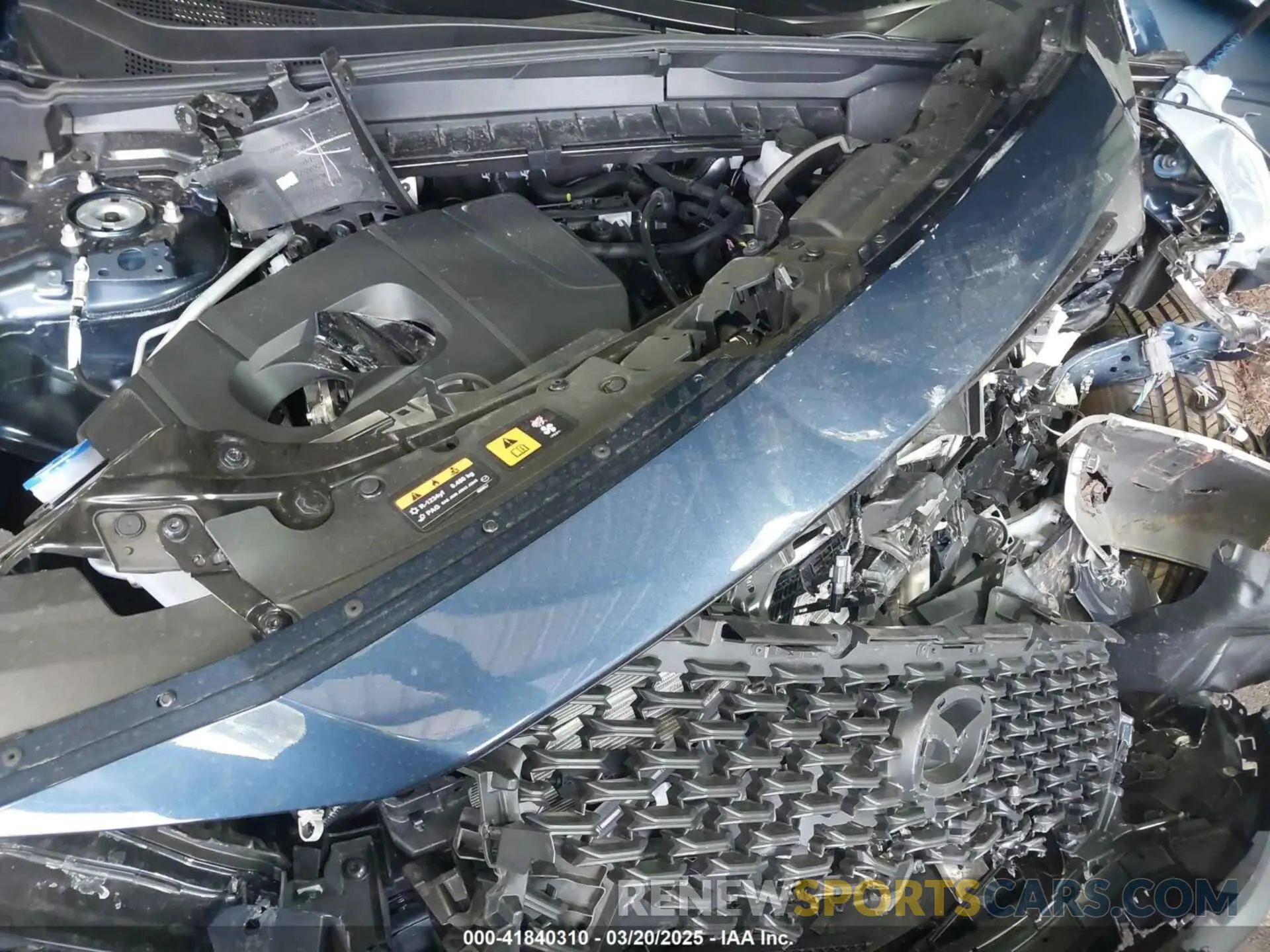 10 Photograph of a damaged car 7MMVABBM6SN302350 MAZDA CX-50 2025