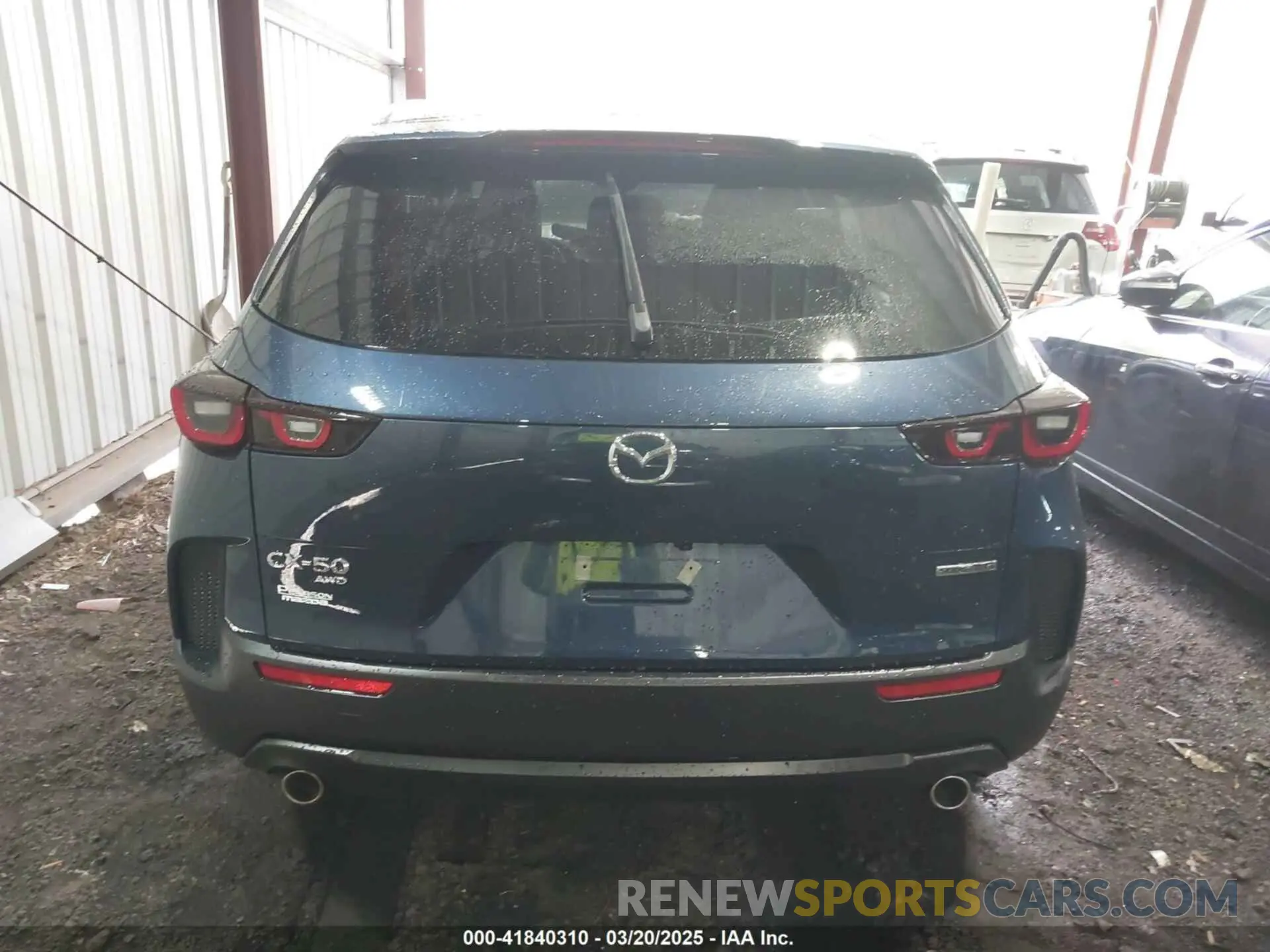 17 Photograph of a damaged car 7MMVABBM6SN302350 MAZDA CX-50 2025