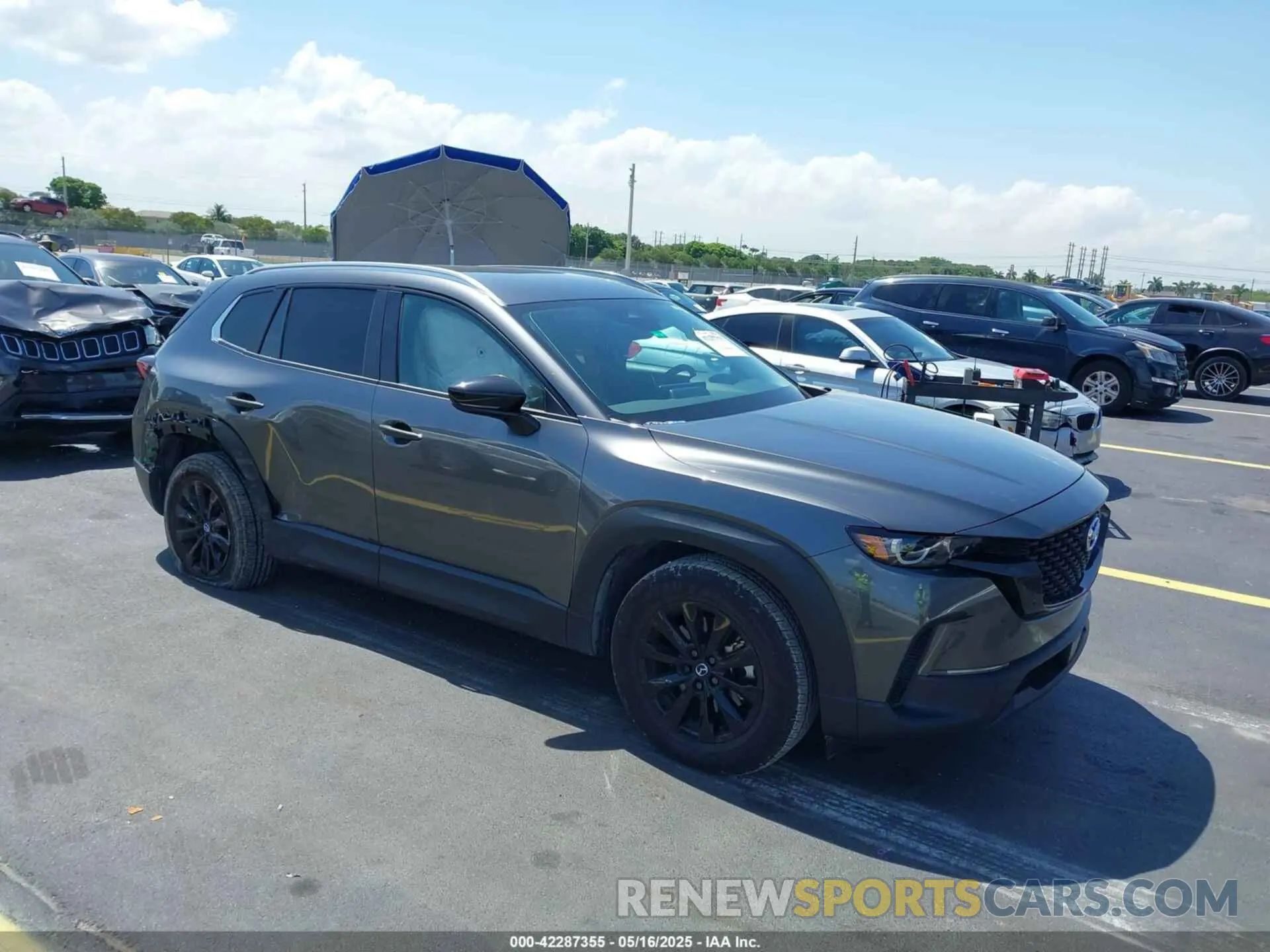 1 Photograph of a damaged car 7MMVABBM9SN316758 MAZDA CX-50 2025