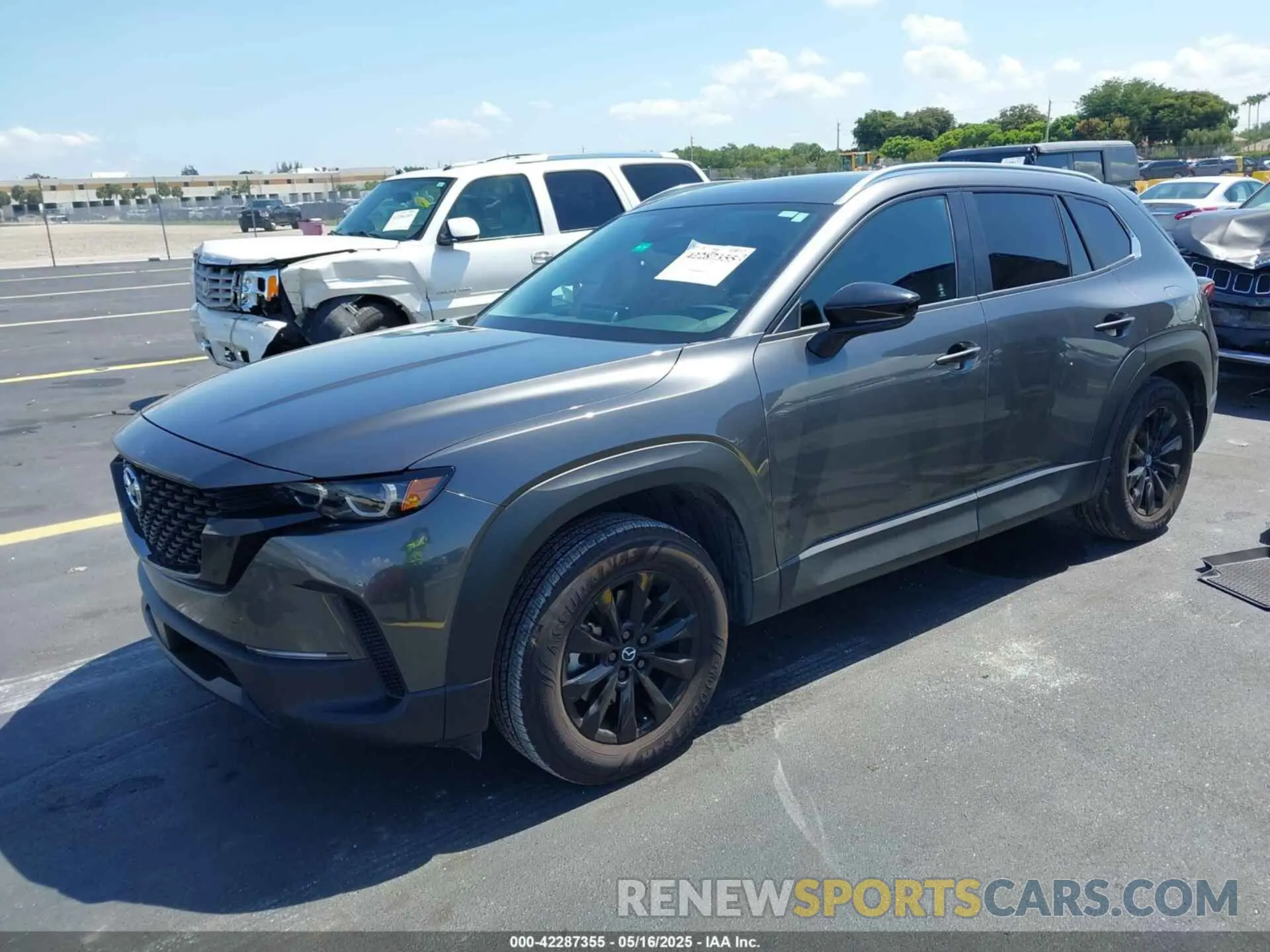 2 Photograph of a damaged car 7MMVABBM9SN316758 MAZDA CX-50 2025