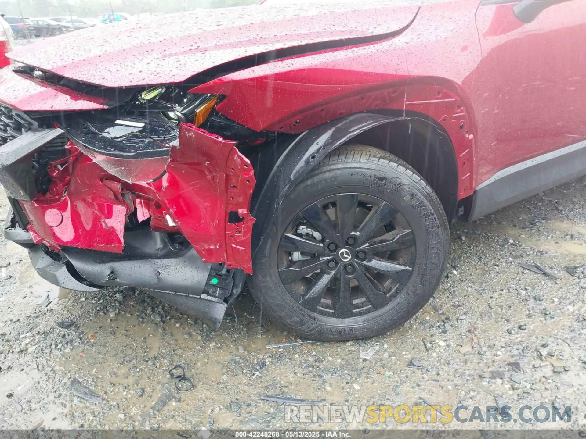 6 Photograph of a damaged car 7MMVABDM0SN316774 MAZDA CX-50 2025