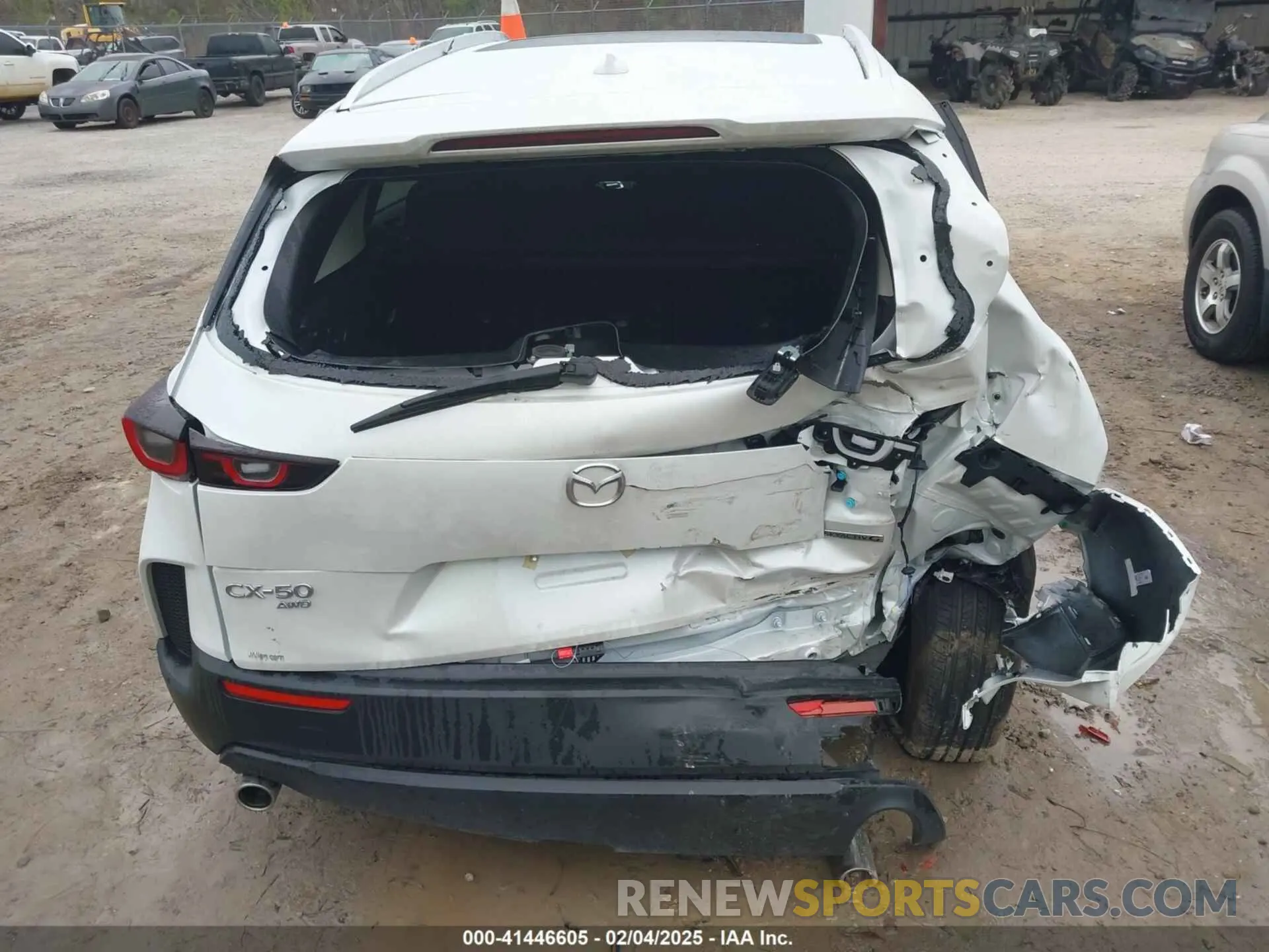 17 Photograph of a damaged car 7MMVABDM1SN308912 MAZDA CX-50 2025