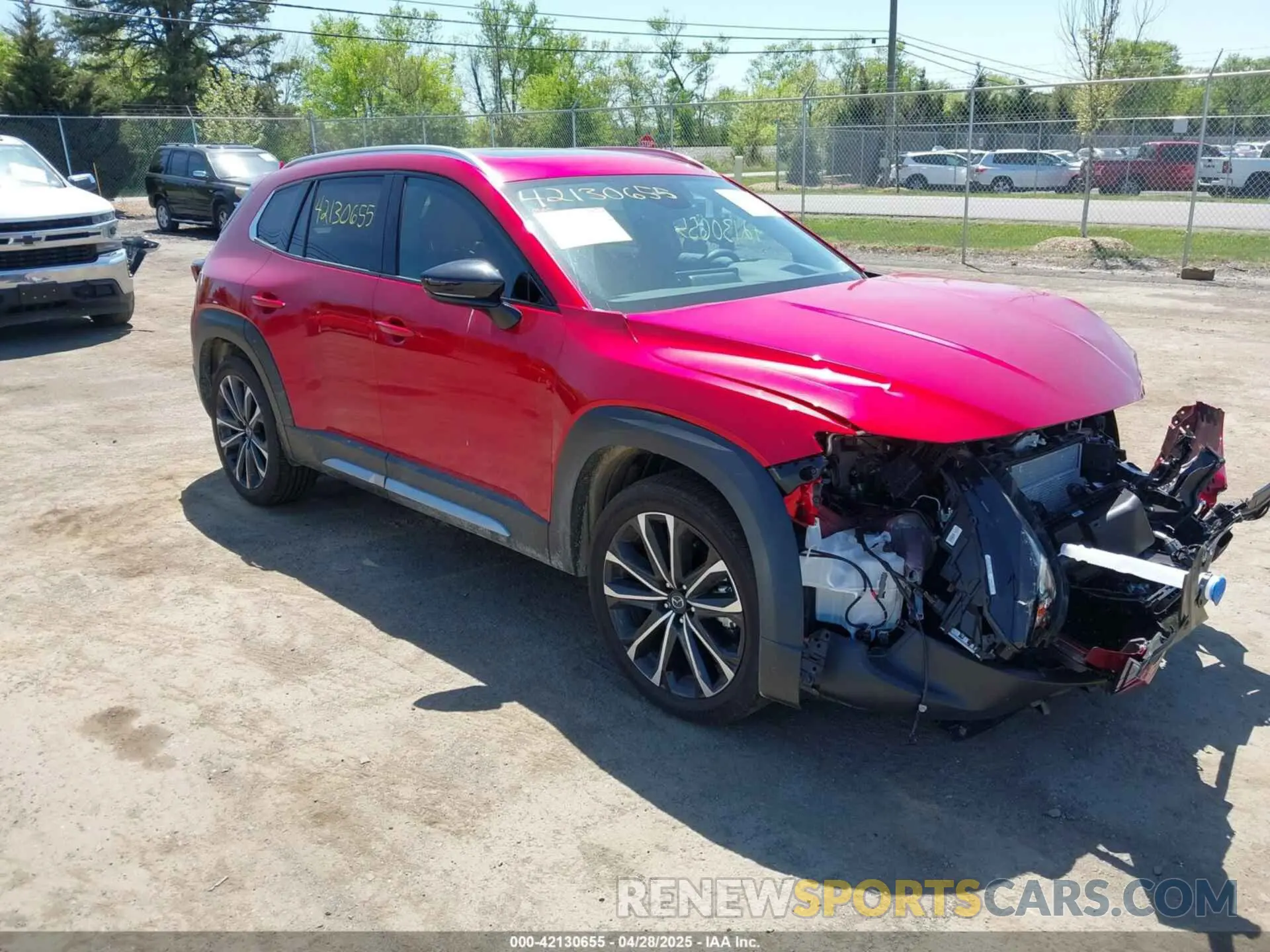 1 Photograph of a damaged car 7MMVABDY0SN336168 MAZDA CX-50 2025