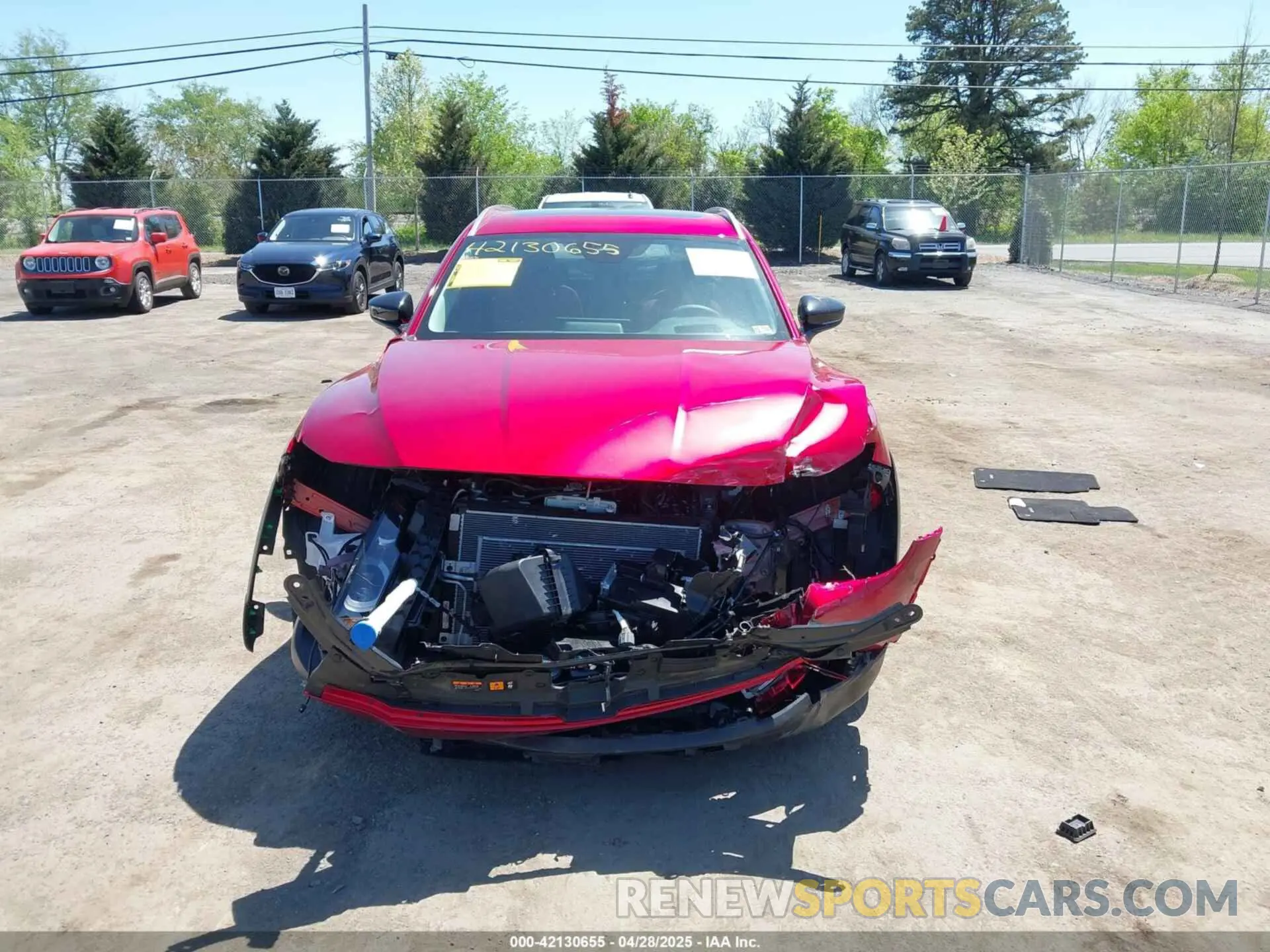 12 Photograph of a damaged car 7MMVABDY0SN336168 MAZDA CX-50 2025