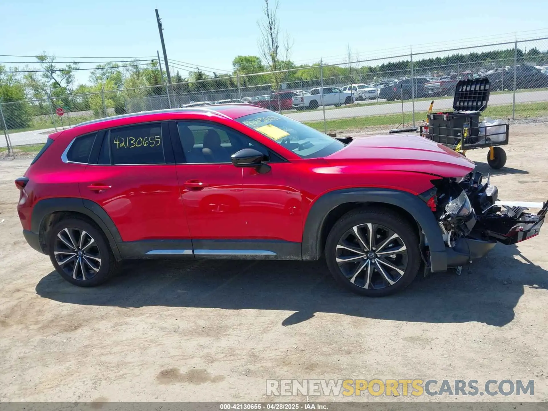 13 Photograph of a damaged car 7MMVABDY0SN336168 MAZDA CX-50 2025