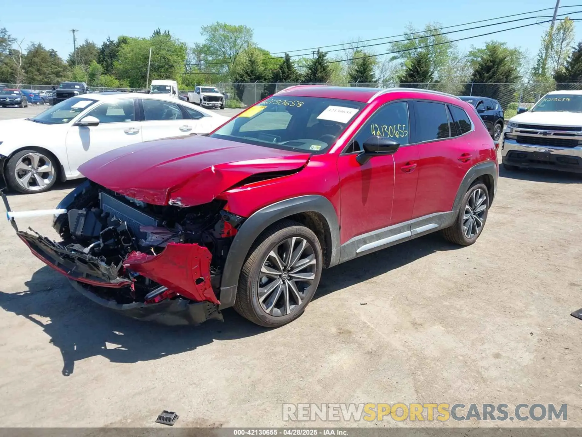 2 Photograph of a damaged car 7MMVABDY0SN336168 MAZDA CX-50 2025