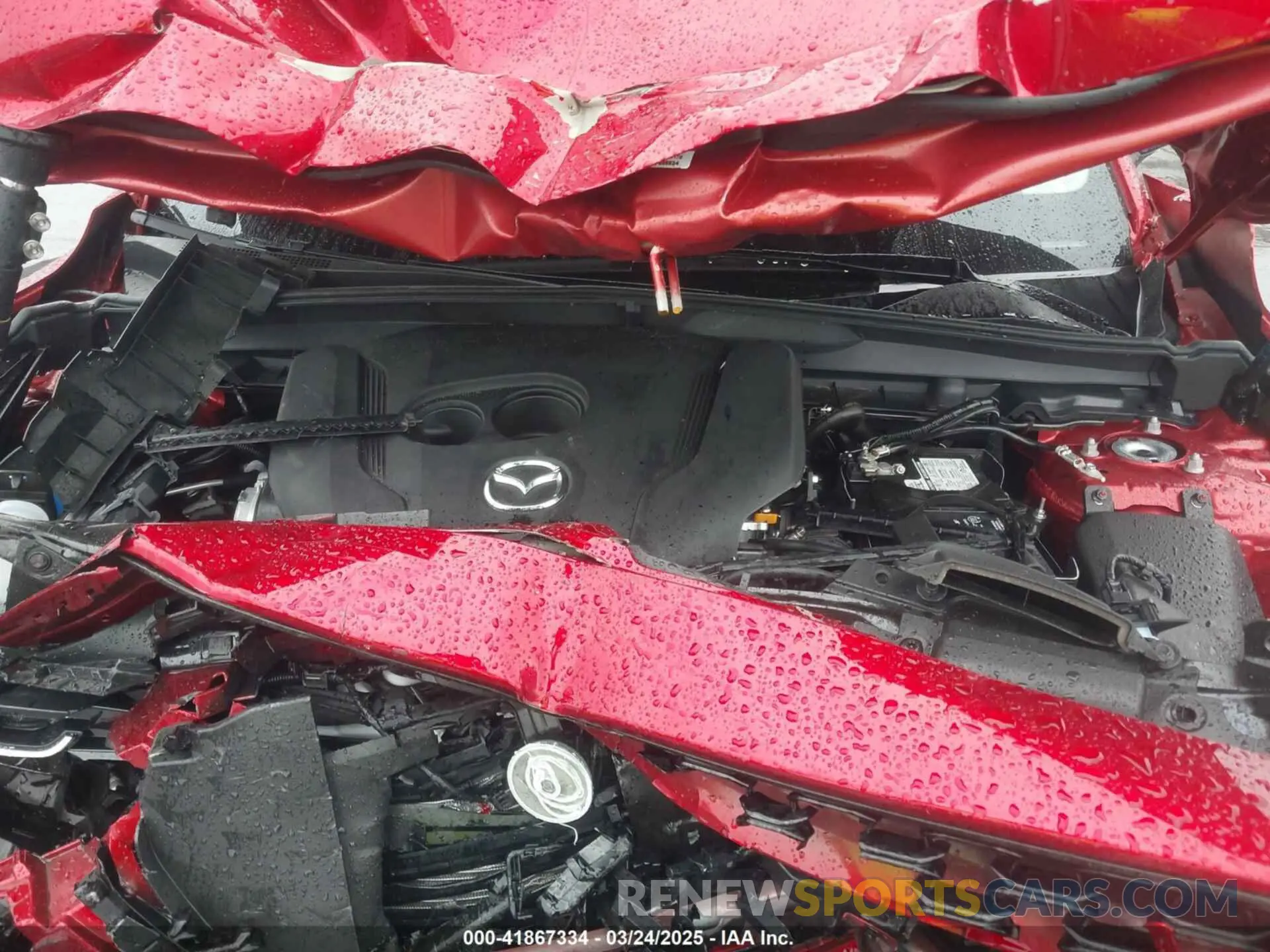 10 Photograph of a damaged car 7MMVABDY3SN329439 MAZDA CX-50 2025