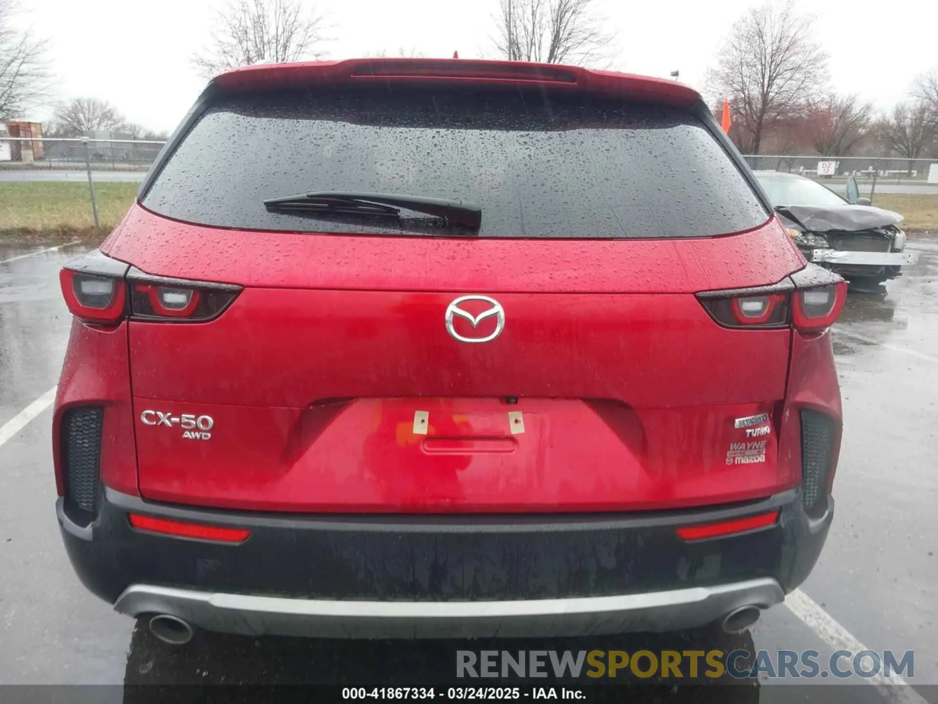 16 Photograph of a damaged car 7MMVABDY3SN329439 MAZDA CX-50 2025