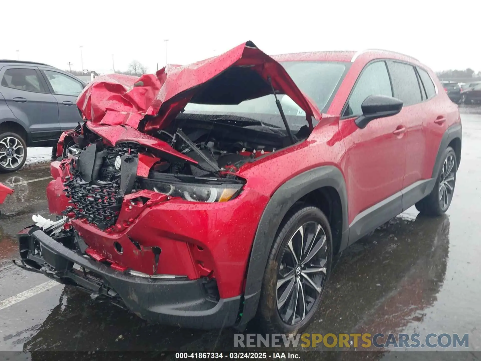 2 Photograph of a damaged car 7MMVABDY3SN329439 MAZDA CX-50 2025