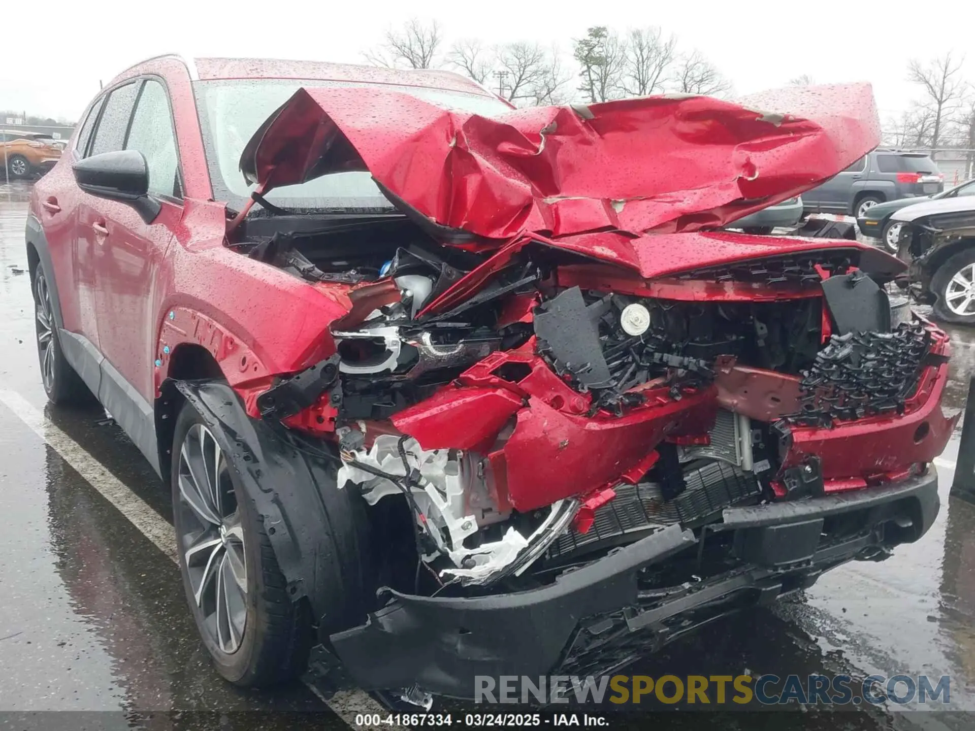 6 Photograph of a damaged car 7MMVABDY3SN329439 MAZDA CX-50 2025