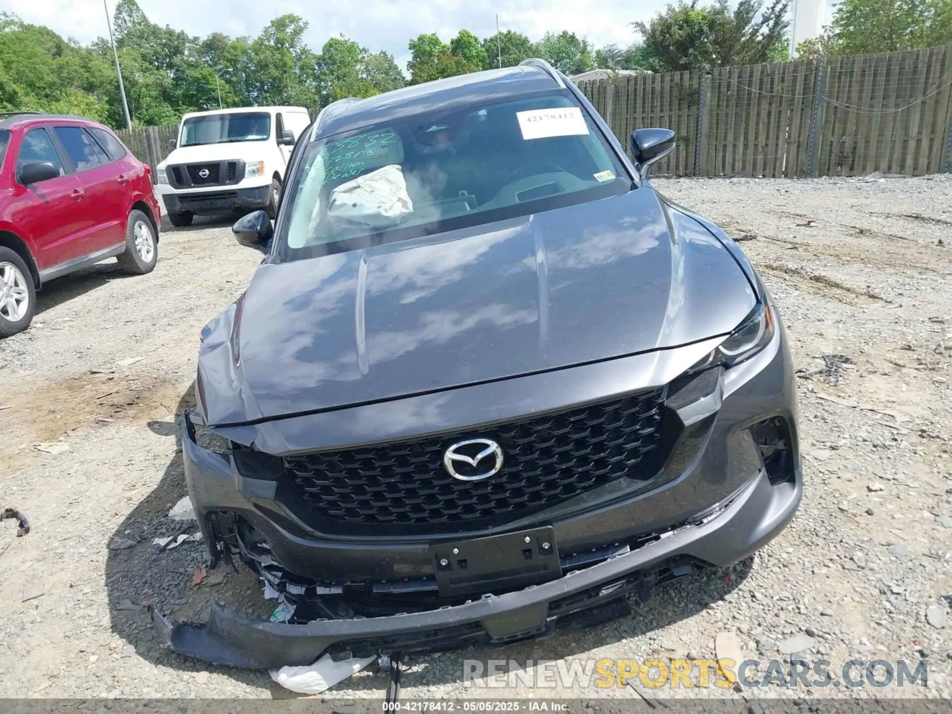 12 Photograph of a damaged car 7MMVABEM5SN318292 MAZDA CX-50 2025