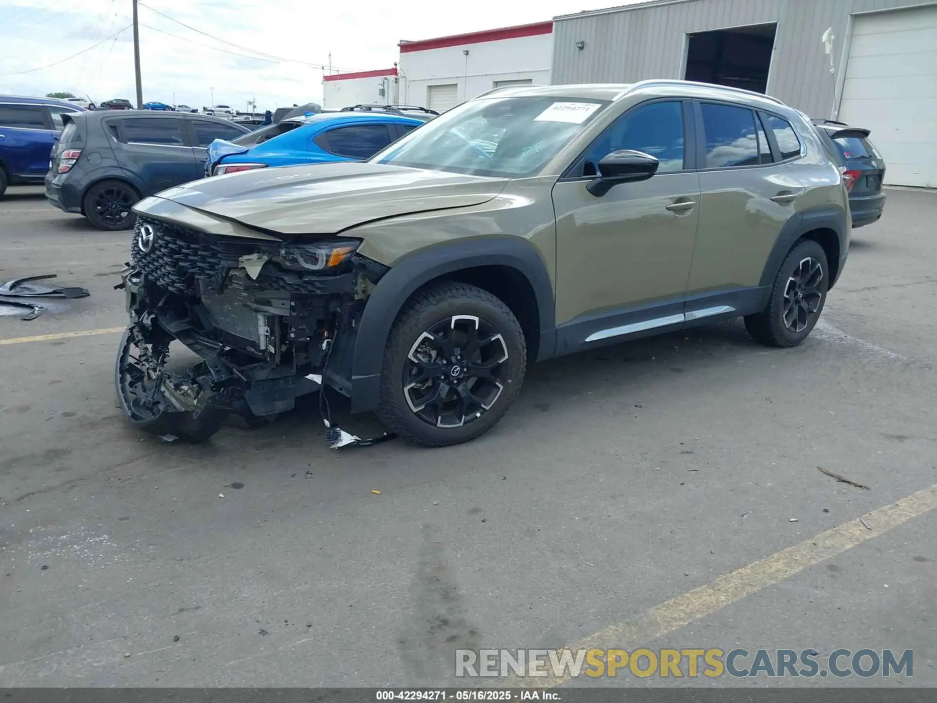 2 Photograph of a damaged car 7MMVABXY1SN329306 MAZDA CX-50 2025