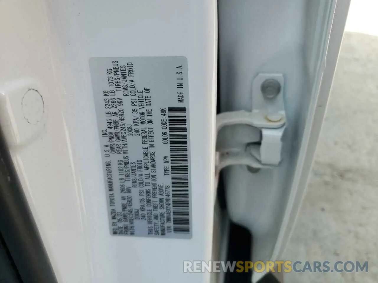 14 Photograph of a damaged car 7MMVABXY4PN146778 MAZDA CX-50 BASE 2023