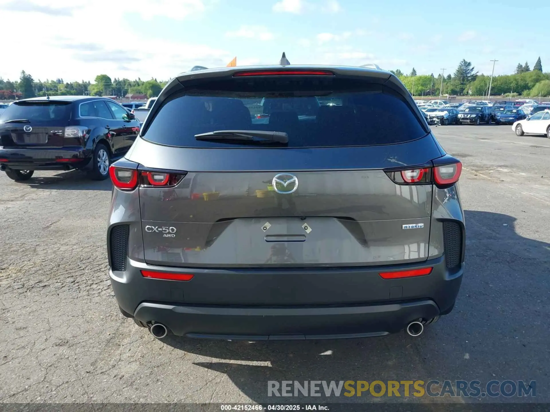 16 Photograph of a damaged car 7MMVAABW7SN100421 MAZDA CX-50 HYBRID 2025