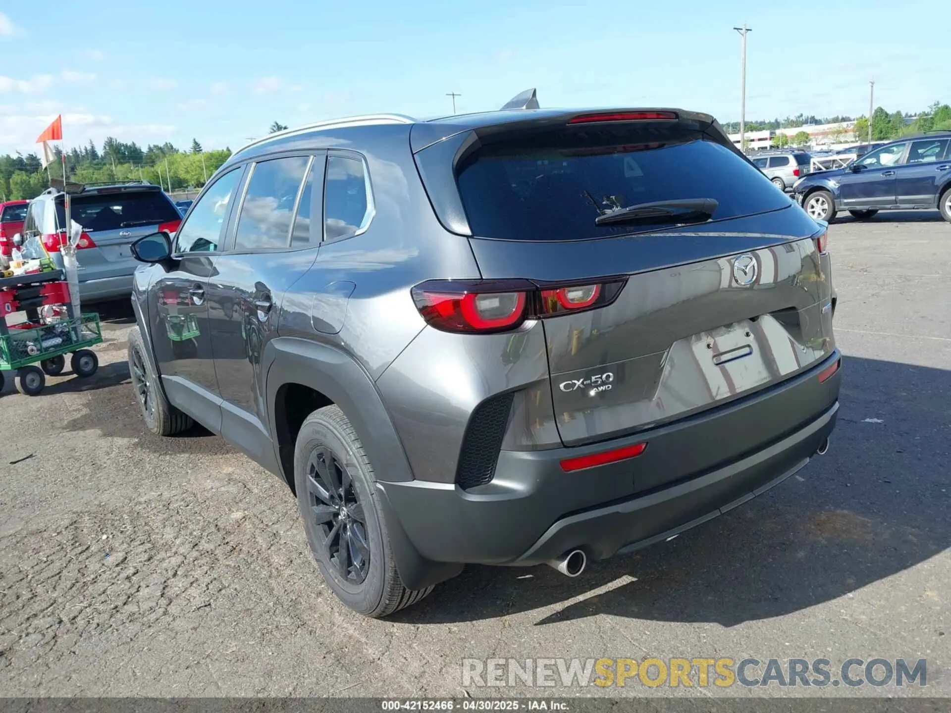 3 Photograph of a damaged car 7MMVAABW7SN100421 MAZDA CX-50 HYBRID 2025