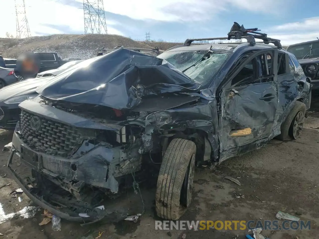 1 Photograph of a damaged car 7MMVABCM0PN148255 MAZDA CX-50 PREF 2023