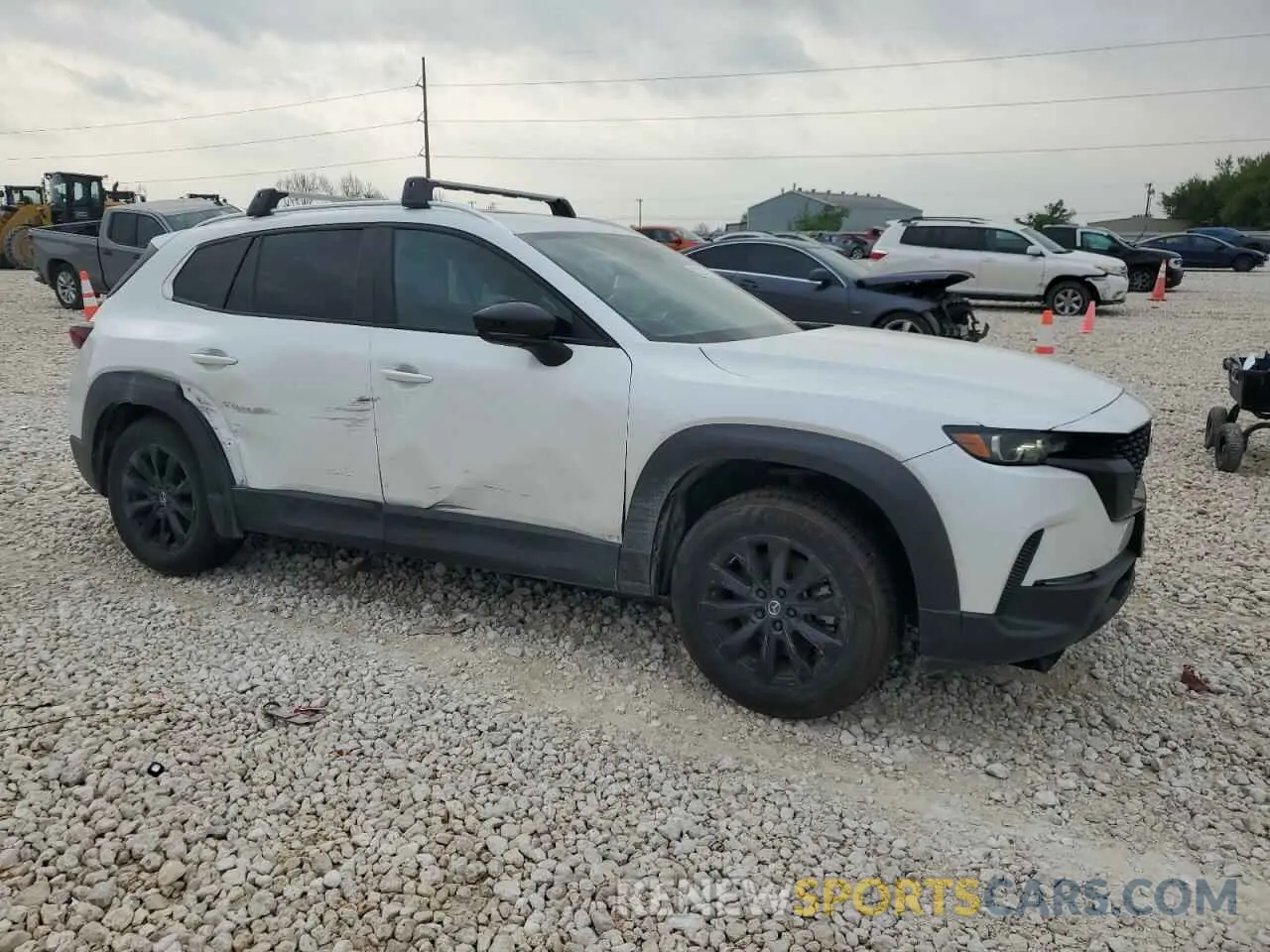 4 Photograph of a damaged car 7MMVABCM1PN105009 MAZDA CX-50 PREF 2023