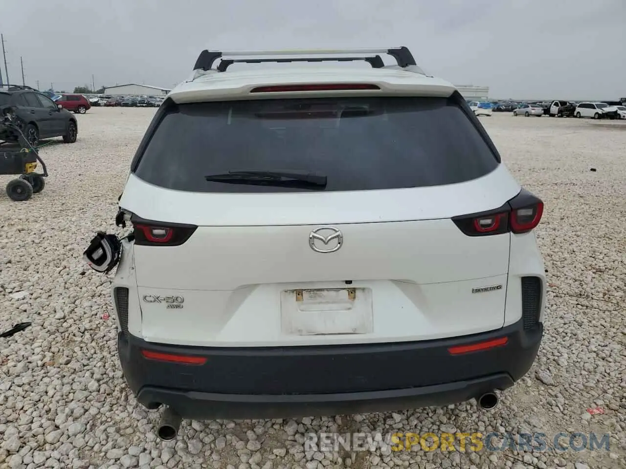 6 Photograph of a damaged car 7MMVABCM1PN105009 MAZDA CX-50 PREF 2023