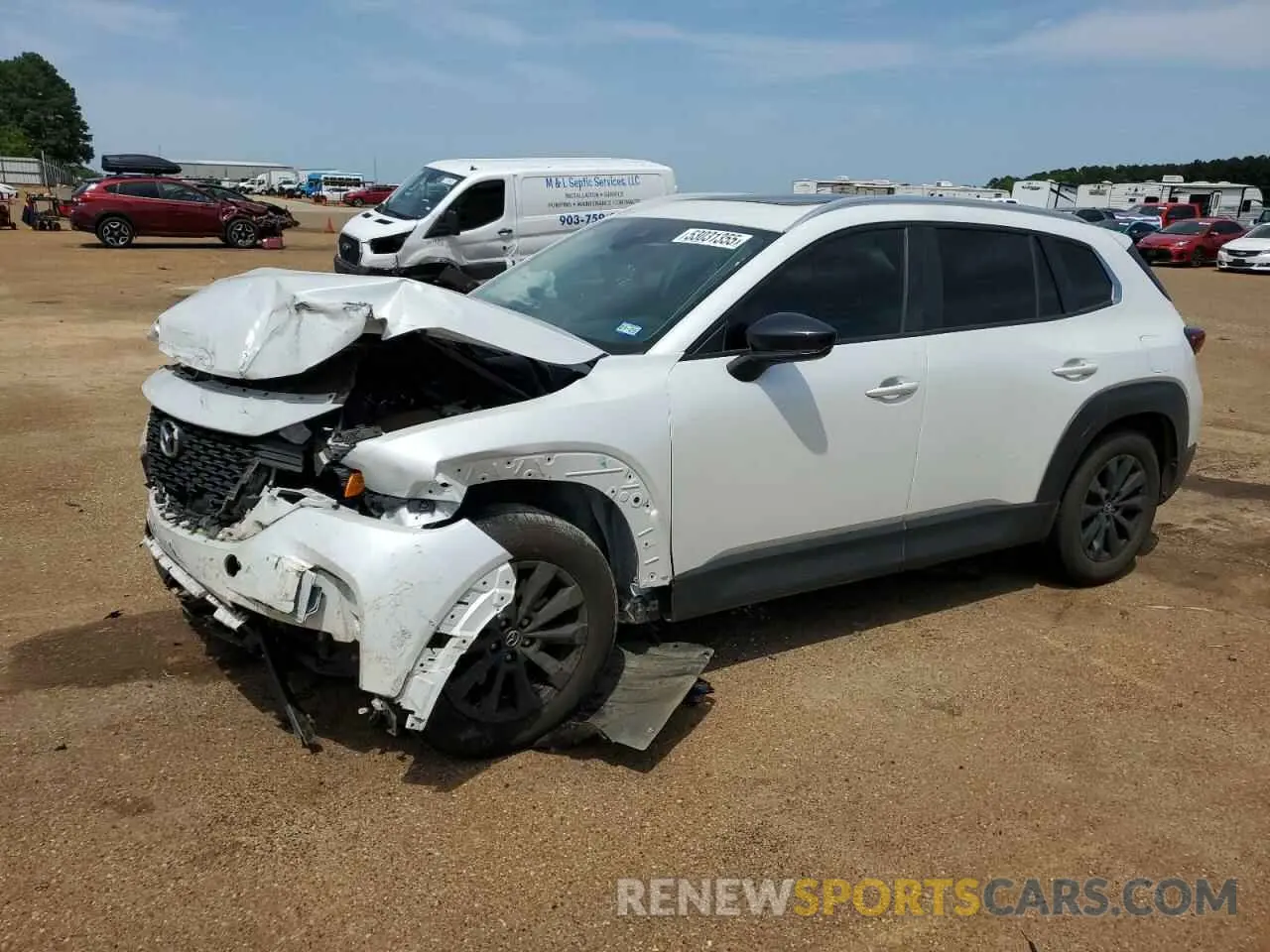 1 Photograph of a damaged car 7MMVABCM5PN110150 MAZDA CX-50 PREF 2023