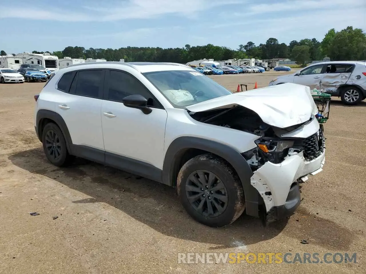 4 Photograph of a damaged car 7MMVABCM5PN110150 MAZDA CX-50 PREF 2023