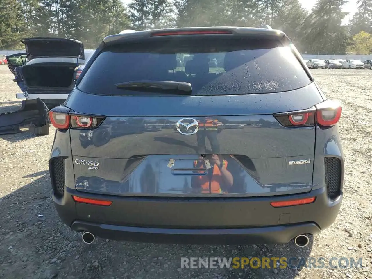 6 Photograph of a damaged car 7MMVABCM5PN126896 MAZDA CX-50 PREF 2023